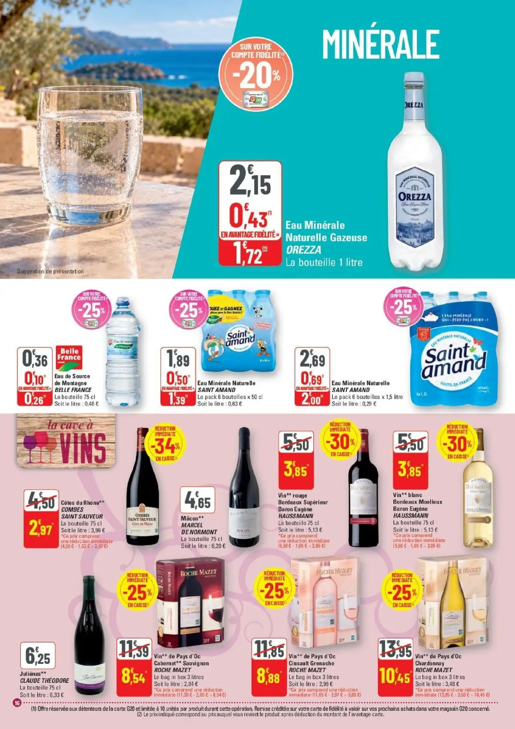 G20 Supermarchés catalogue - brochure valable à partir du 21/10/2026, page 16 sur 20