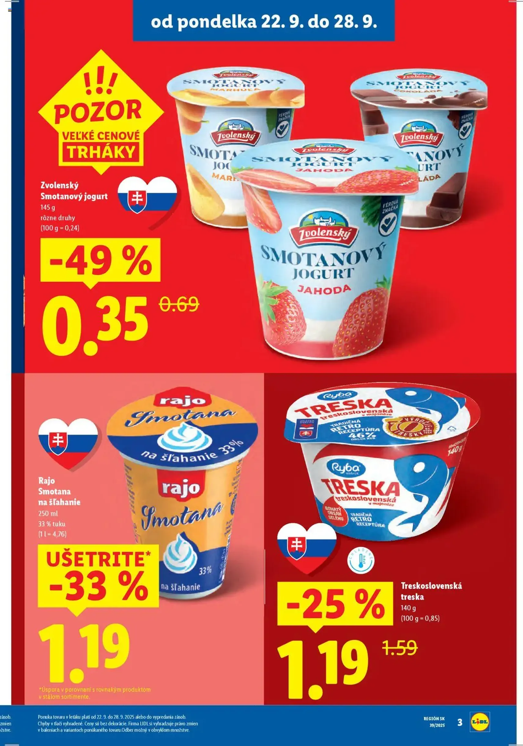 Lidl leták - platný leták od 22.09.2025 strana 7 z 99 Lidl leták - platný leták od 22.09.2025 strana 7 z 99