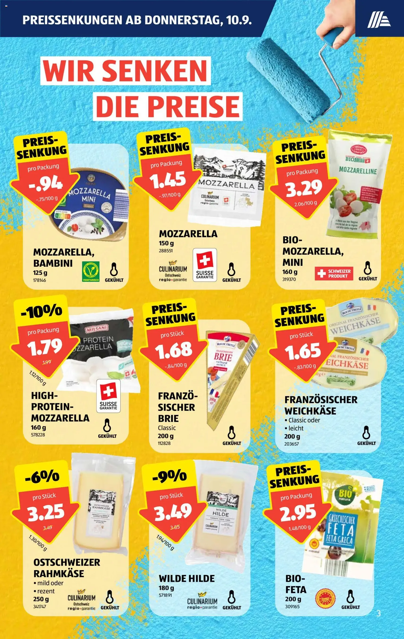 Aldi aktionen - Gültiger Prospekt ab 10.09.2026, Seite 3 von insgesamt 39