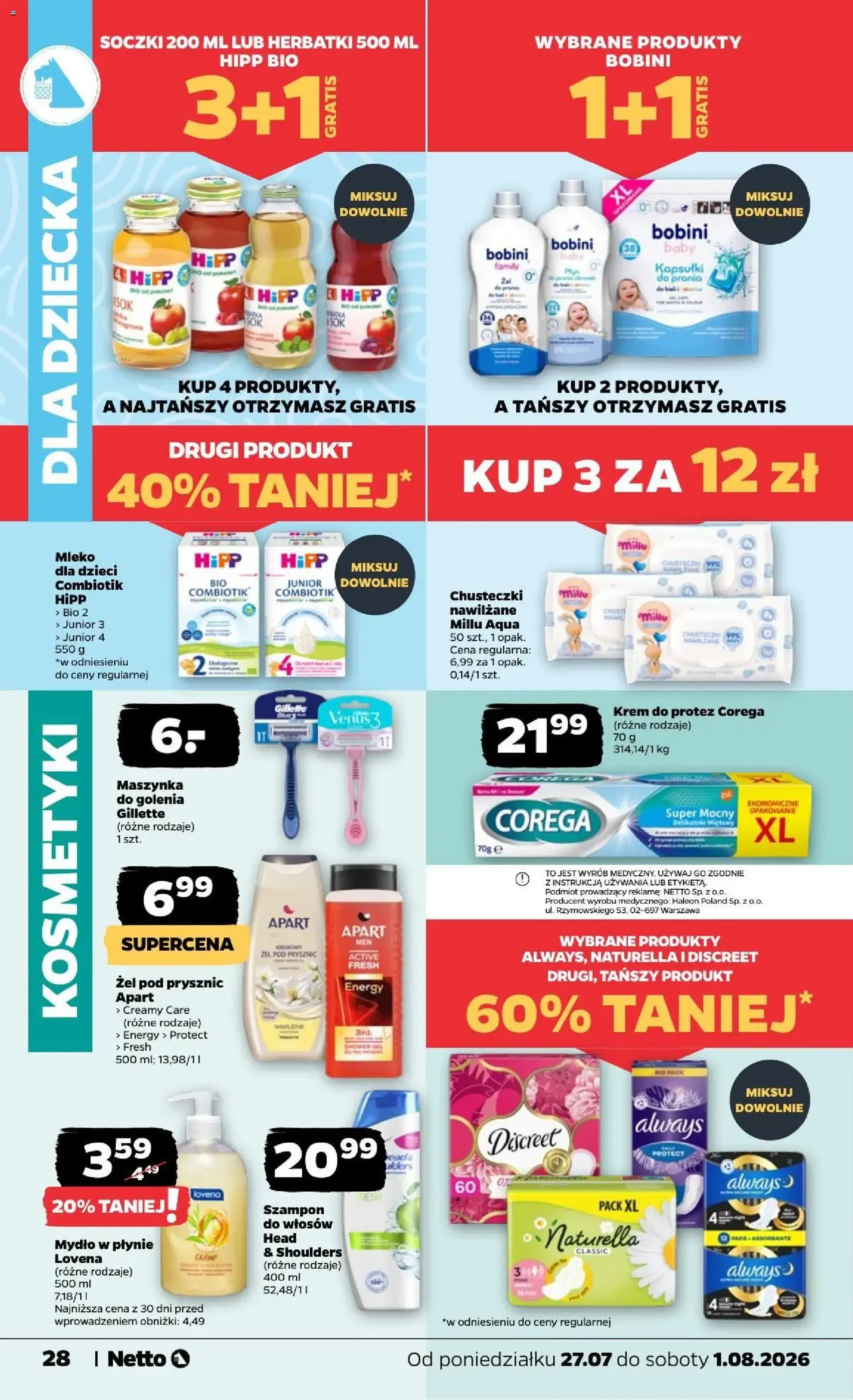 Netto gazetka od poniedziałku - ważny gazetka od 27.07.2026 strona 28 z 33