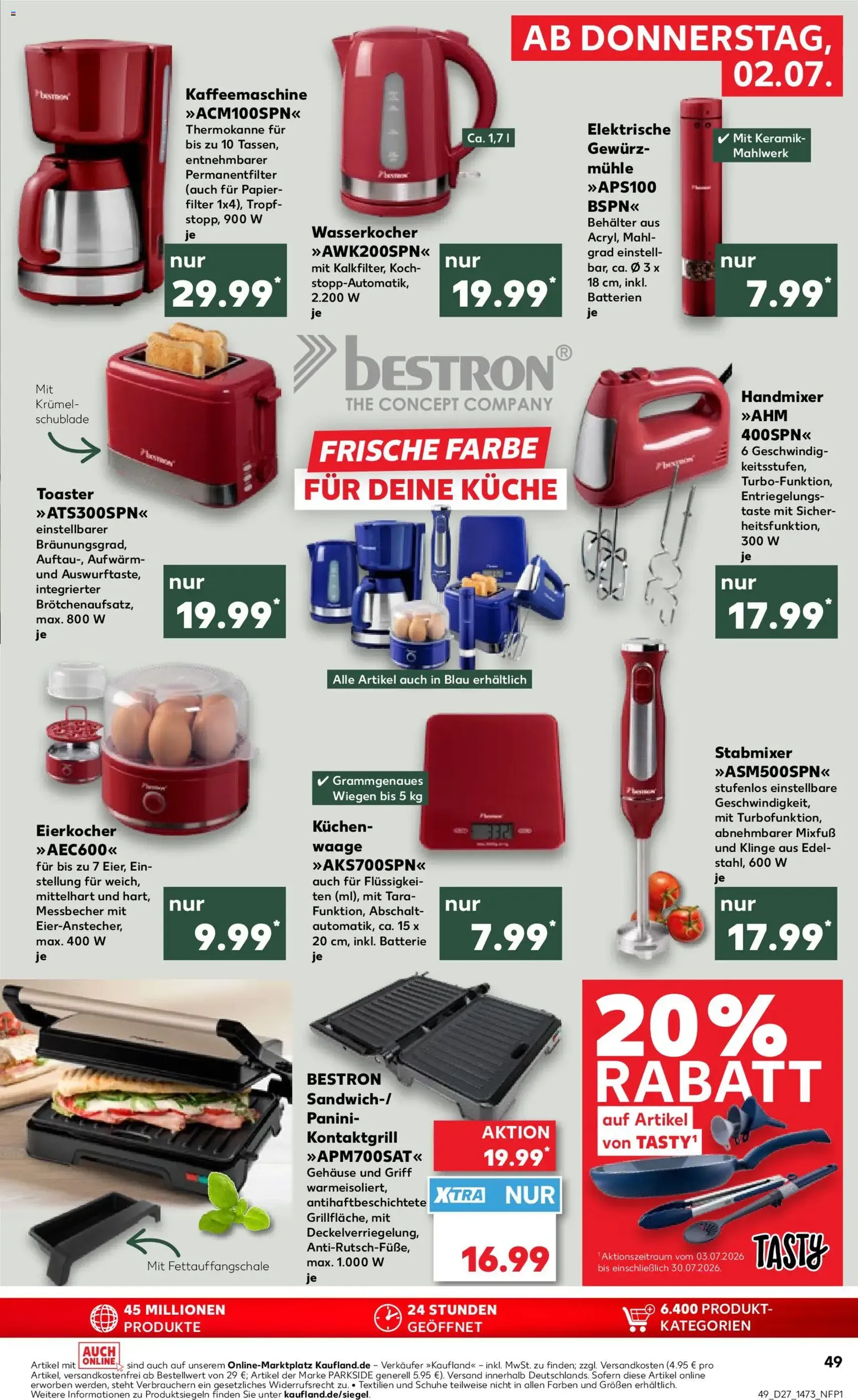 Kaufland Prospekt - Gültiger Prospekt ab 02.07.2026, Seite 49 von insgesamt 64