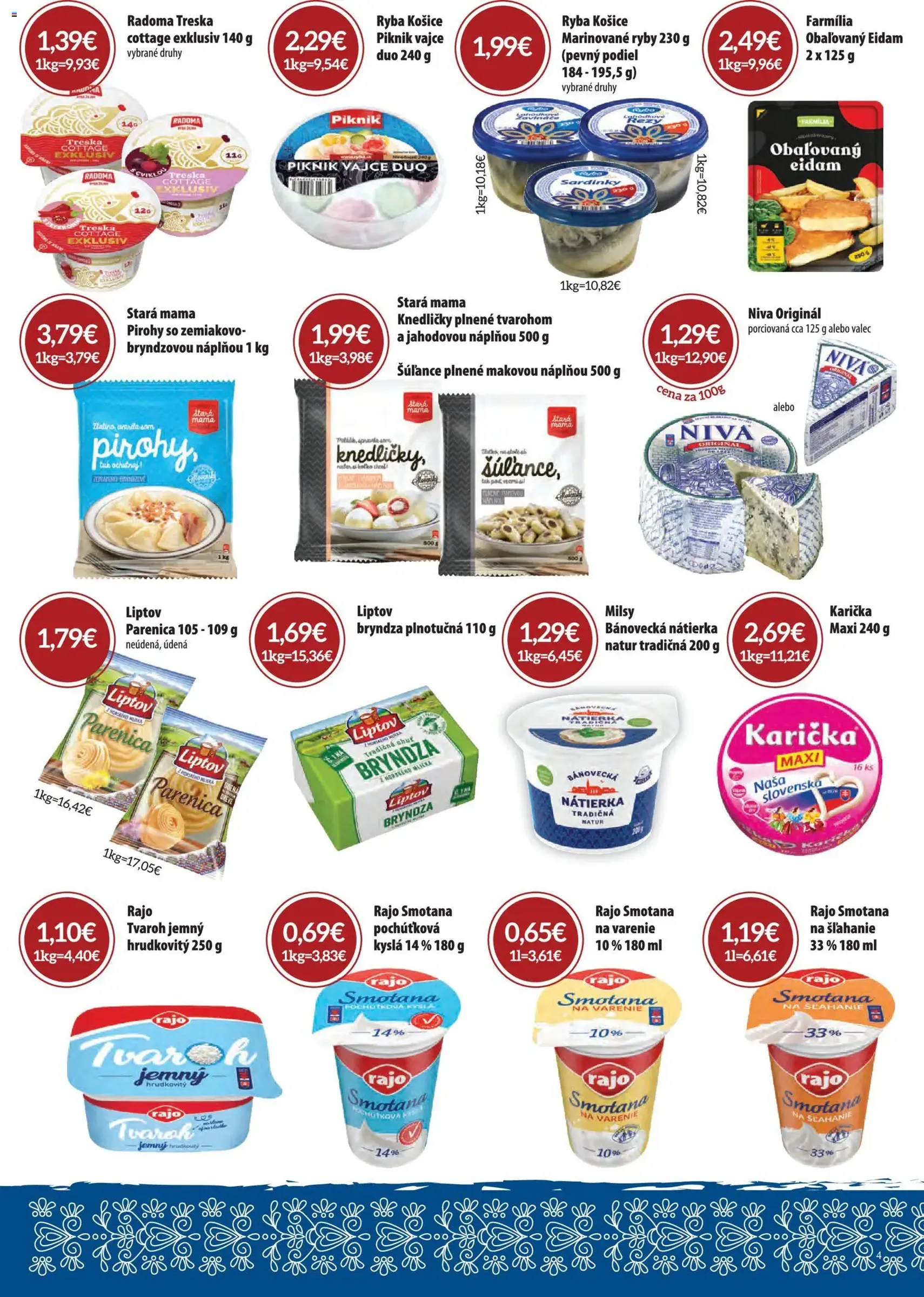 CBA Komfos leták - platný leták od 01.04.2026 strana 4 z 24