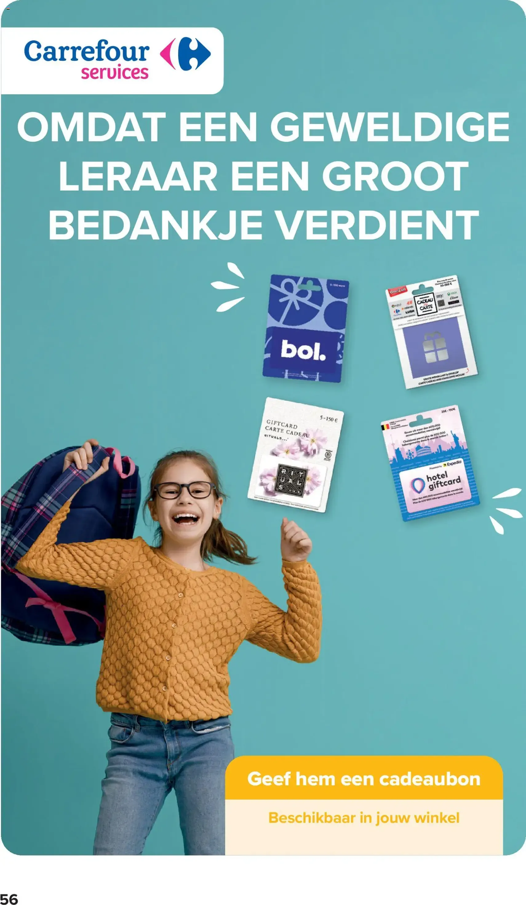 Carrefour Folder week 25 - geldige folder vanaf 17/06/2026 pagina 56 van 57