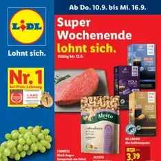 Lidl aktionen - Prospekt Vorschau gültig ab 10.09.2026