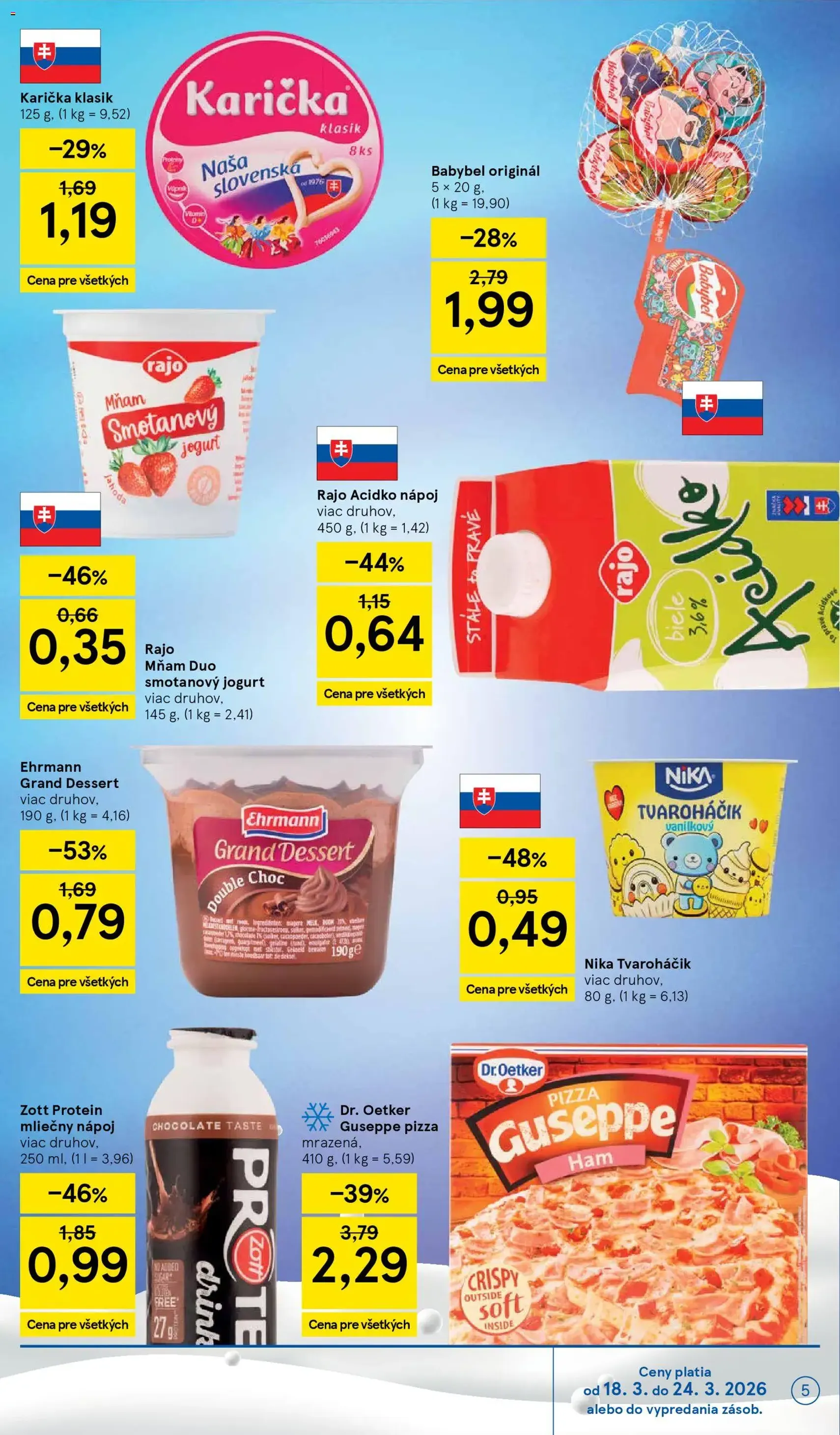 Tesco hypermarket - leták - platný leták od 18.03.2026 strana 5 z 49