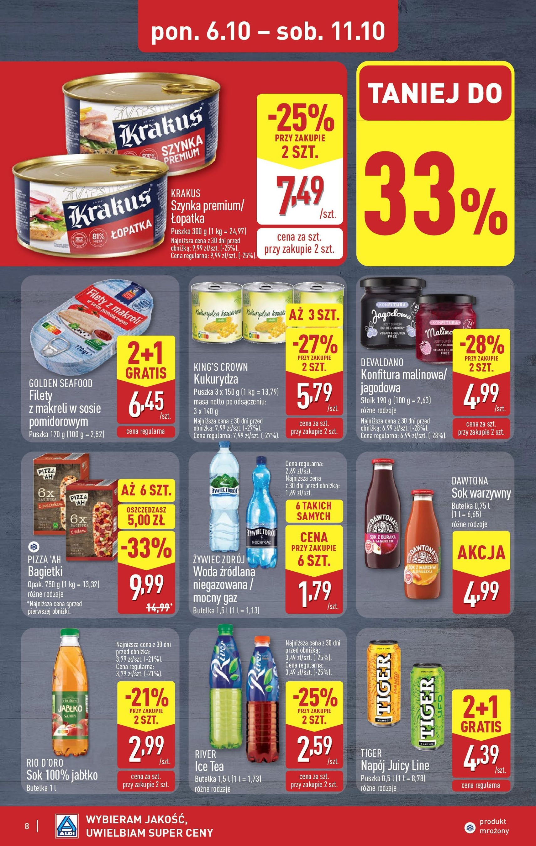 Aldi Gazetka - ważny gazetka od 06.10.2025 strona 8 z 40