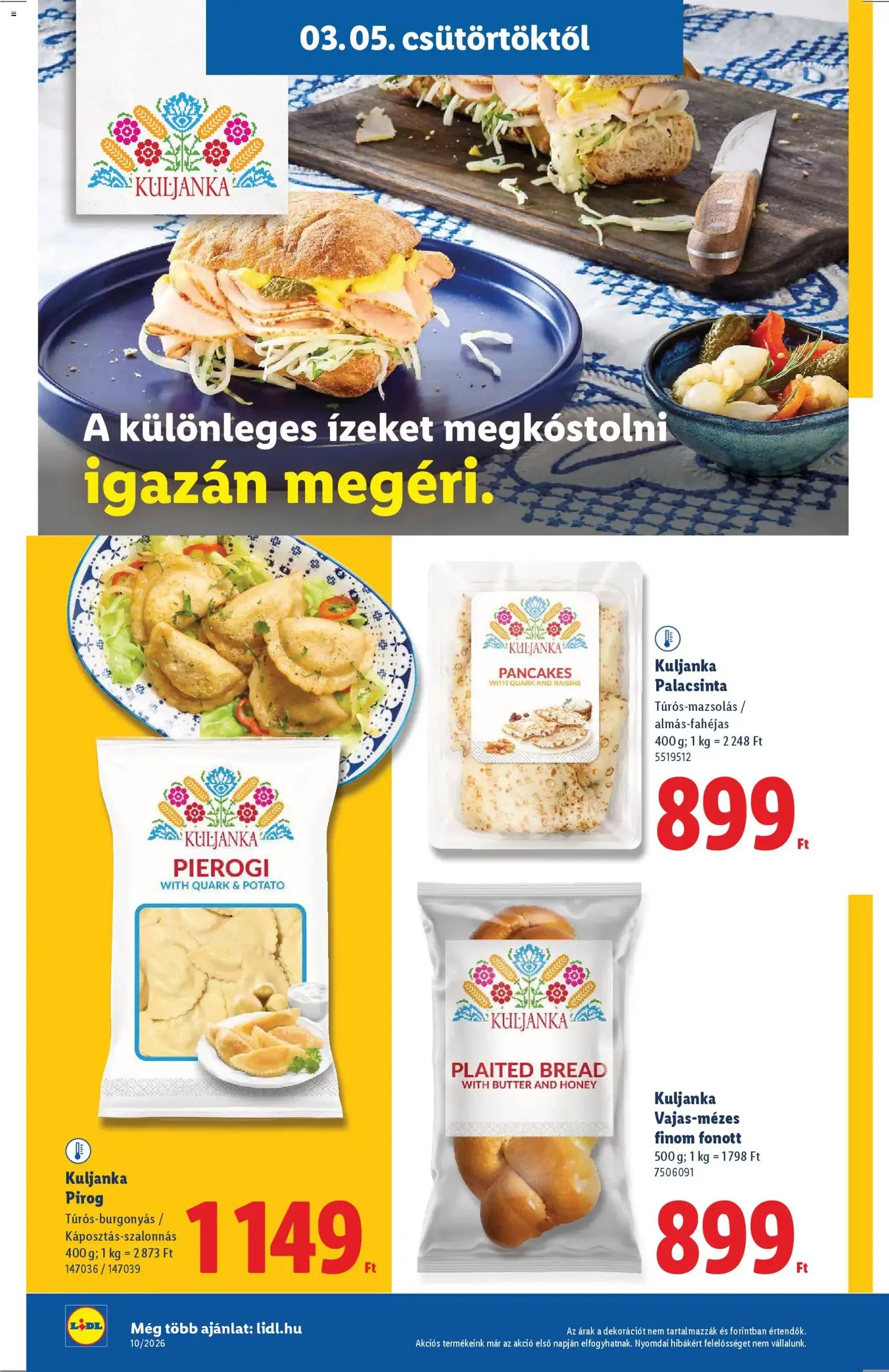 Lidl akciós újság - 2026.03.05. érvényes szórólap 18 oldal 64 oldalból