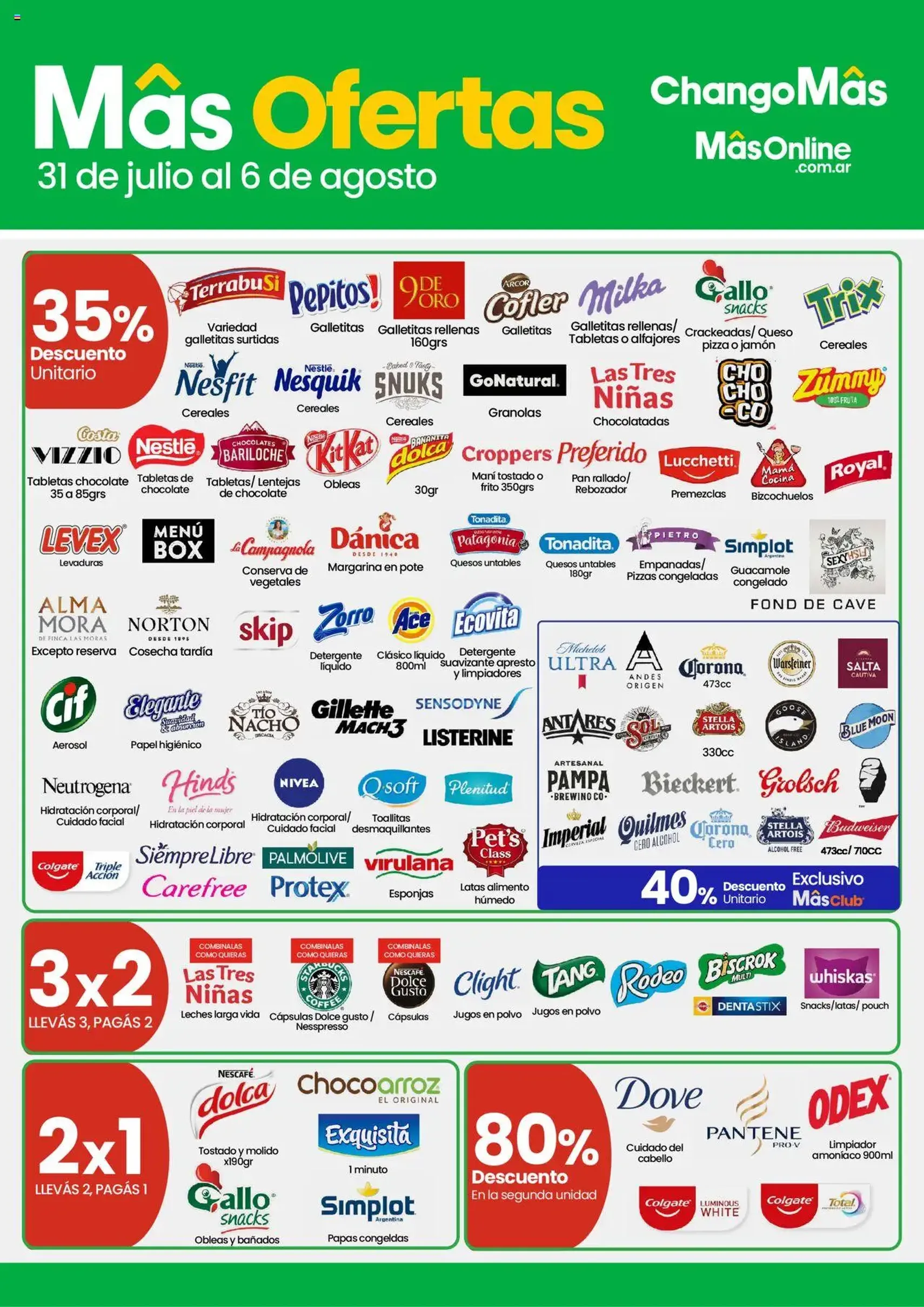 Changomas ofertas - folleto válido desde 31/07/2025 página 1 de 12 Changomas ofertas - folleto válido desde 31/07/2025 página 1 de 12
