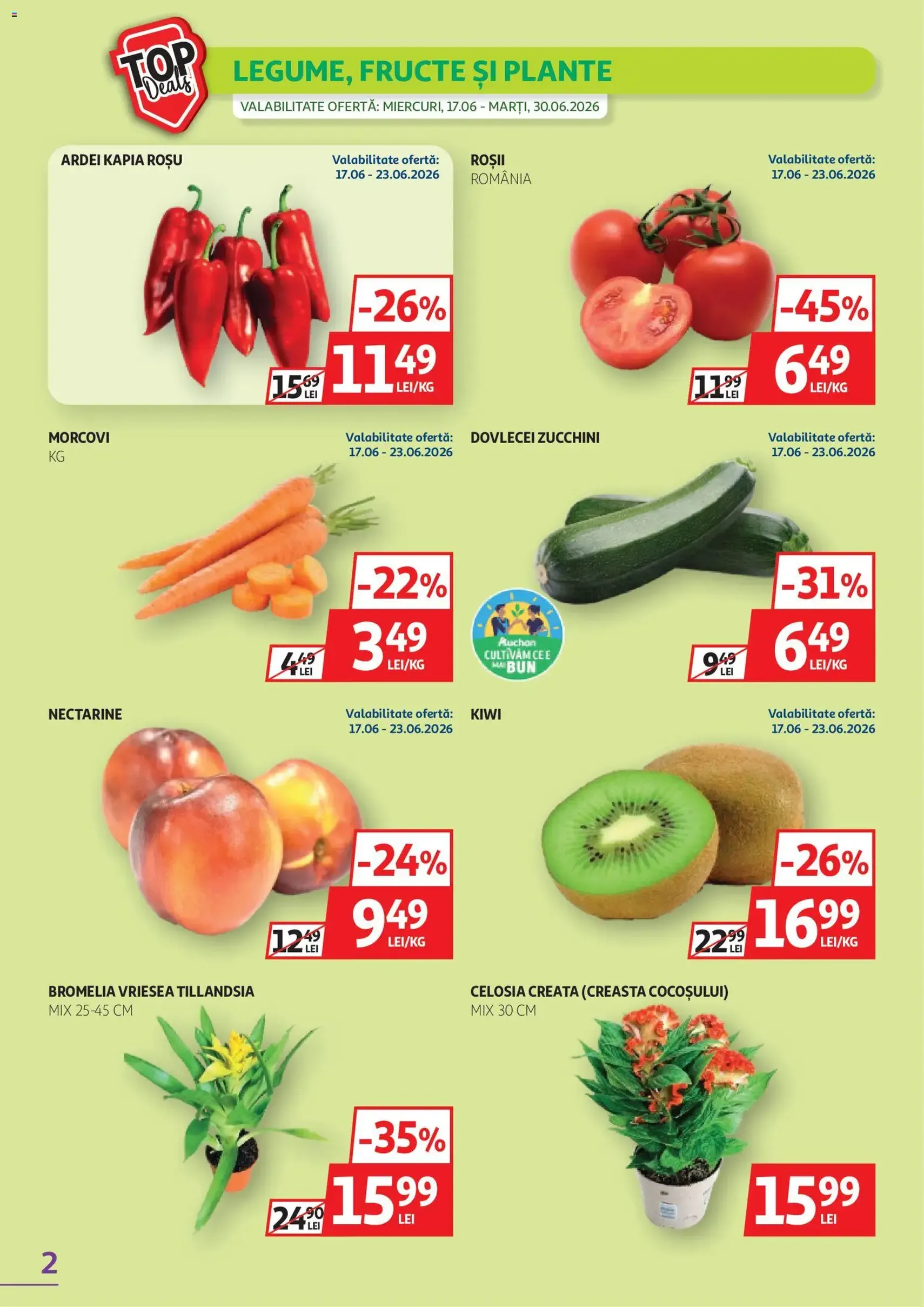 Auchan Catalog - cataloage valabile începând cu 17.06.2026 pagina 2 din 35