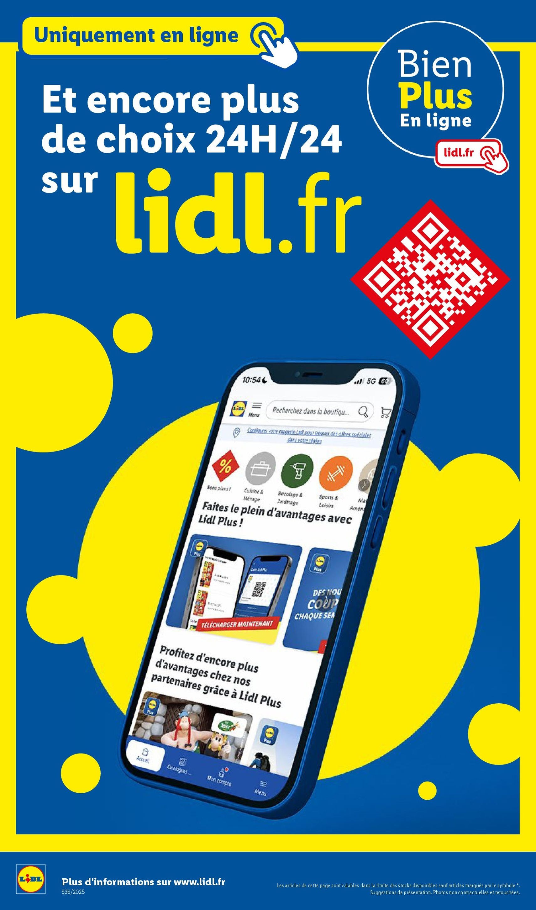 LIDL catalogue semaine 36 - brochure valable à partir du 04/09/2025, page 4 sur 73 LIDL catalogue semaine 36 - brochure valable à partir du 04/09/2025, page 4 sur 73