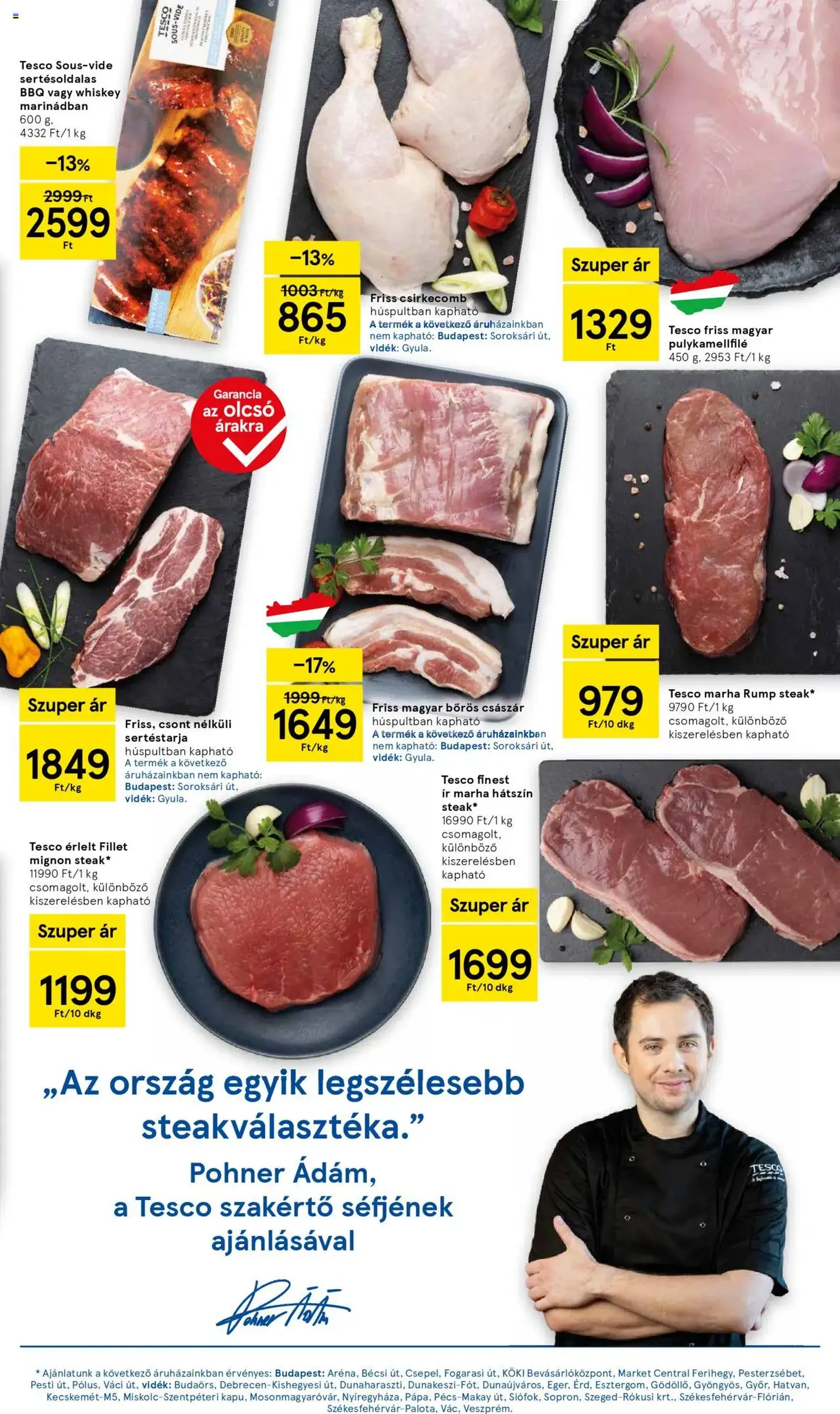 Tesco Hipermarket - Akciós újság - 2025.10.16. érvényes szórólap 3 oldal 34 oldalból Tesco Hipermarket - Akciós újság - 2025.10.16. érvényes szórólap 3 oldal 34 oldalból