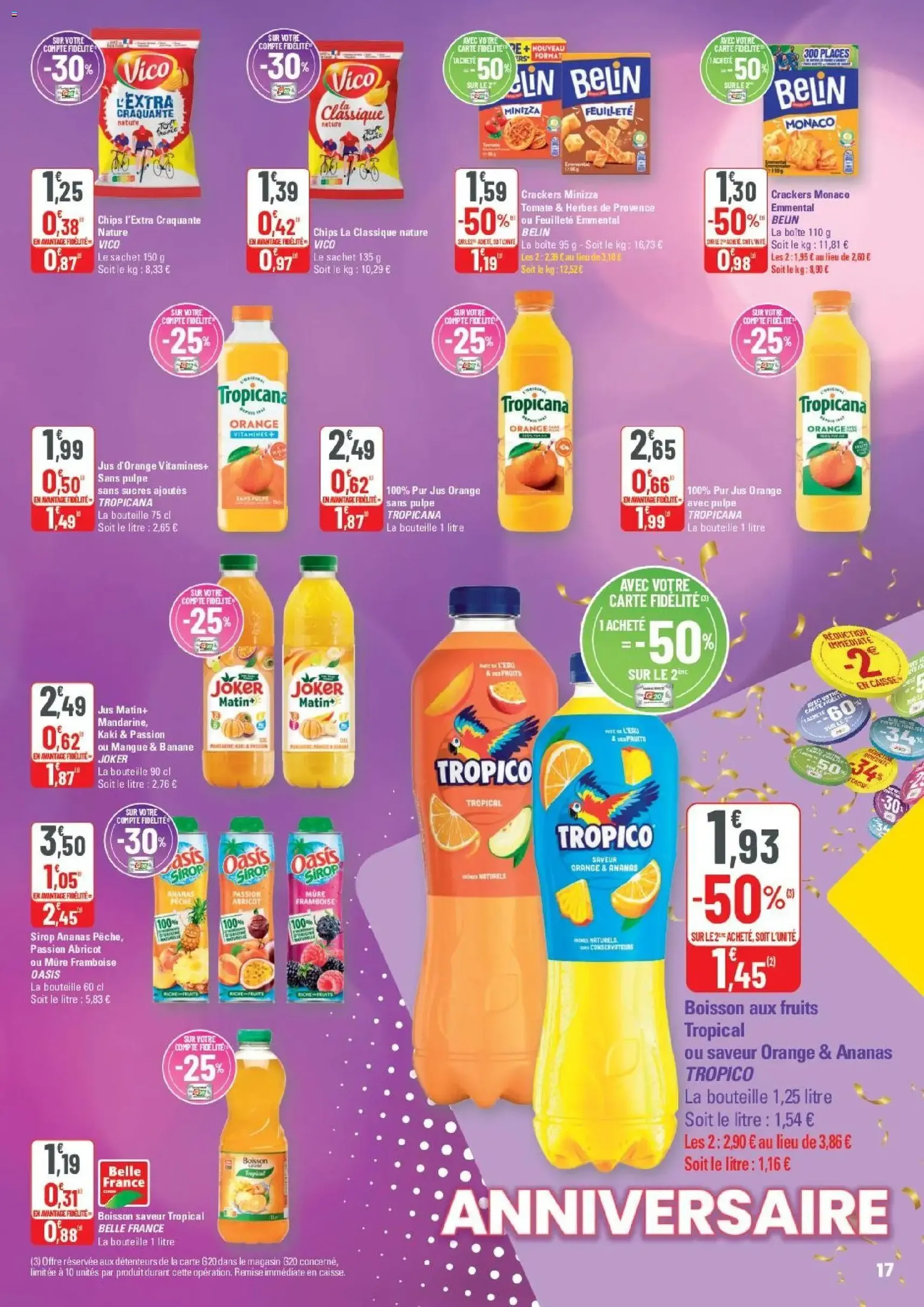 G20 Supermarchés catalogue - brochure valable à partir du 03/06/2026, page 18 sur 25