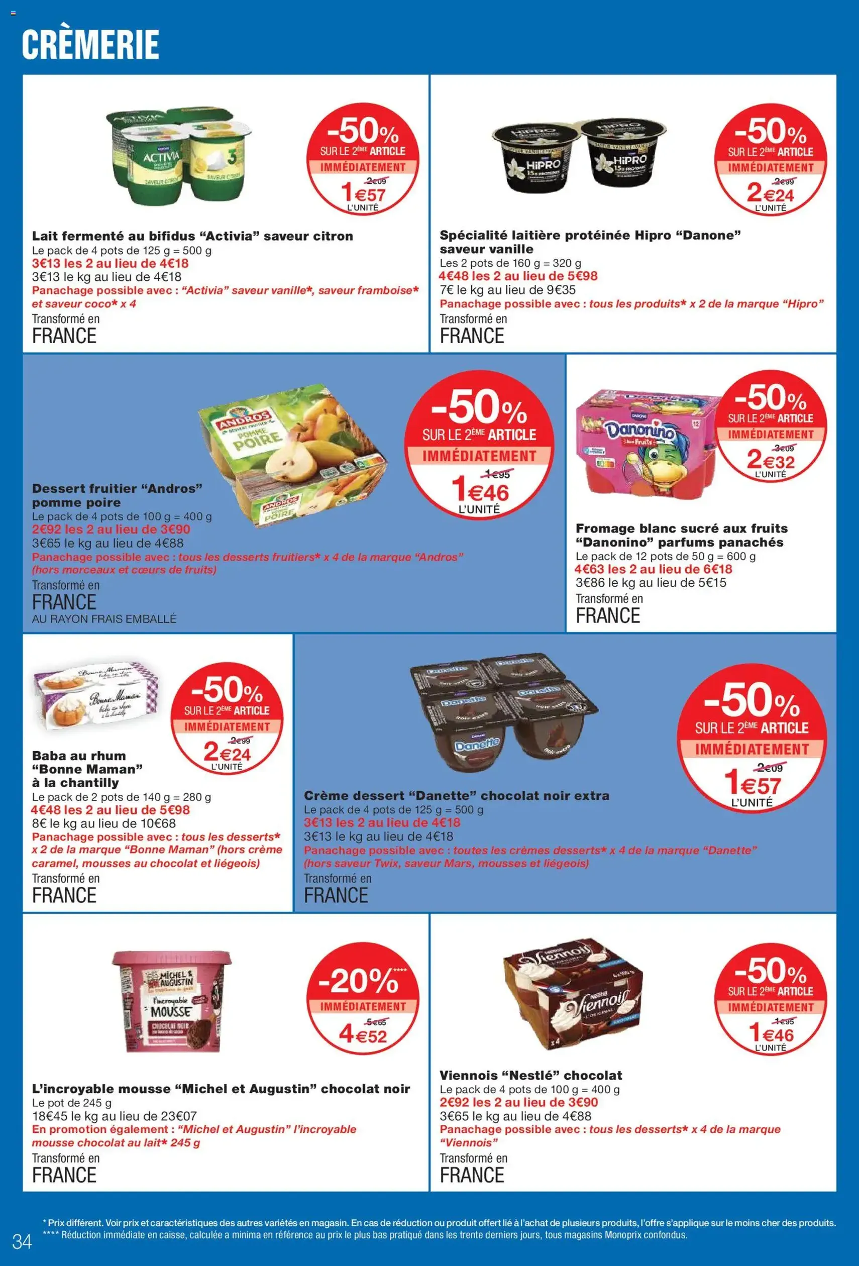 Monoprix catalogue - brochure valable à partir du 20/01/2026, page 34 sur 52