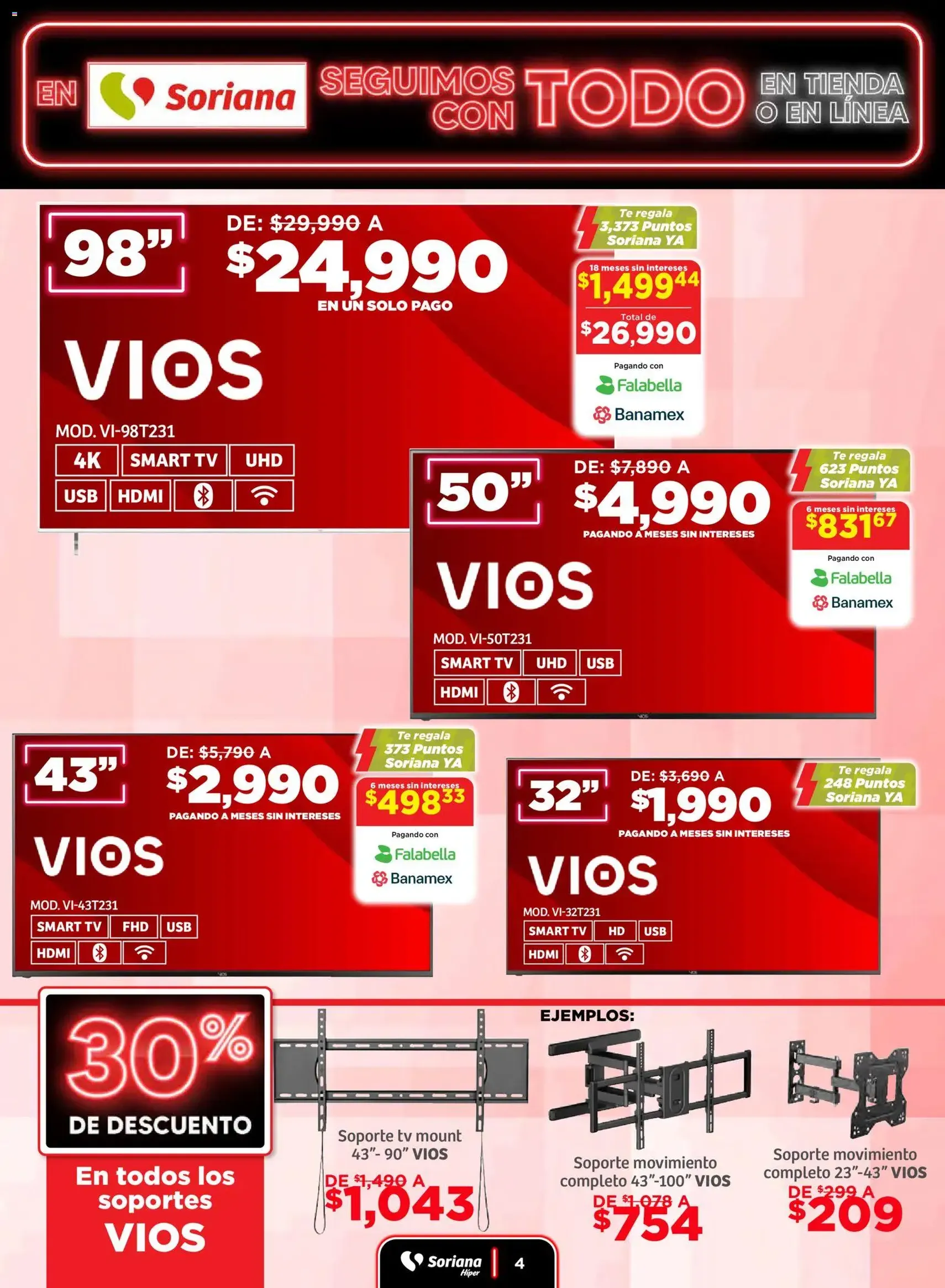 Soriana - Seguimos con todo Híper Nacional - folleto válido desde 19/11/2025 página 4 de 38
