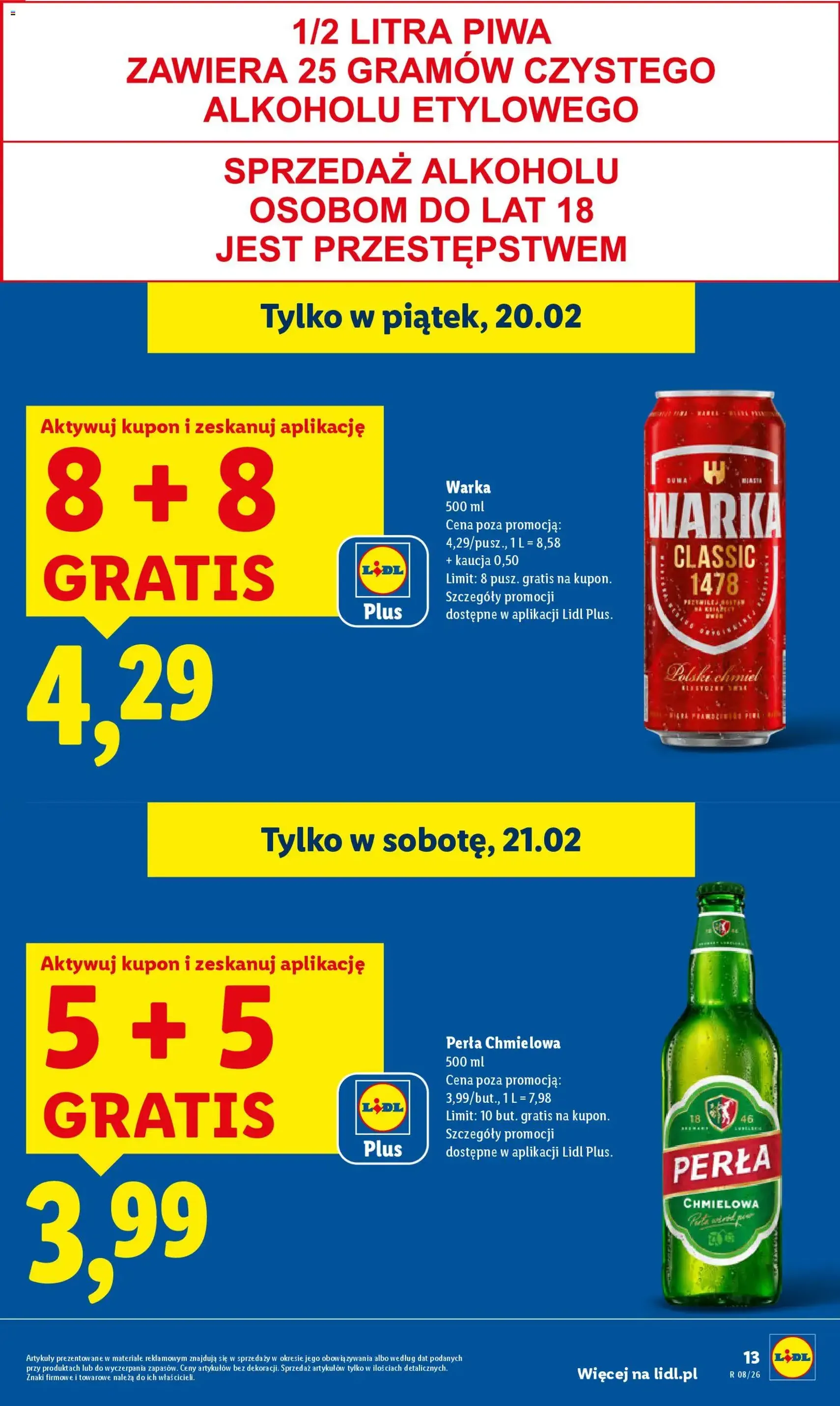 Lidl Gazetka - ważny gazetka od 19.02.2026 strona 13 z 54
