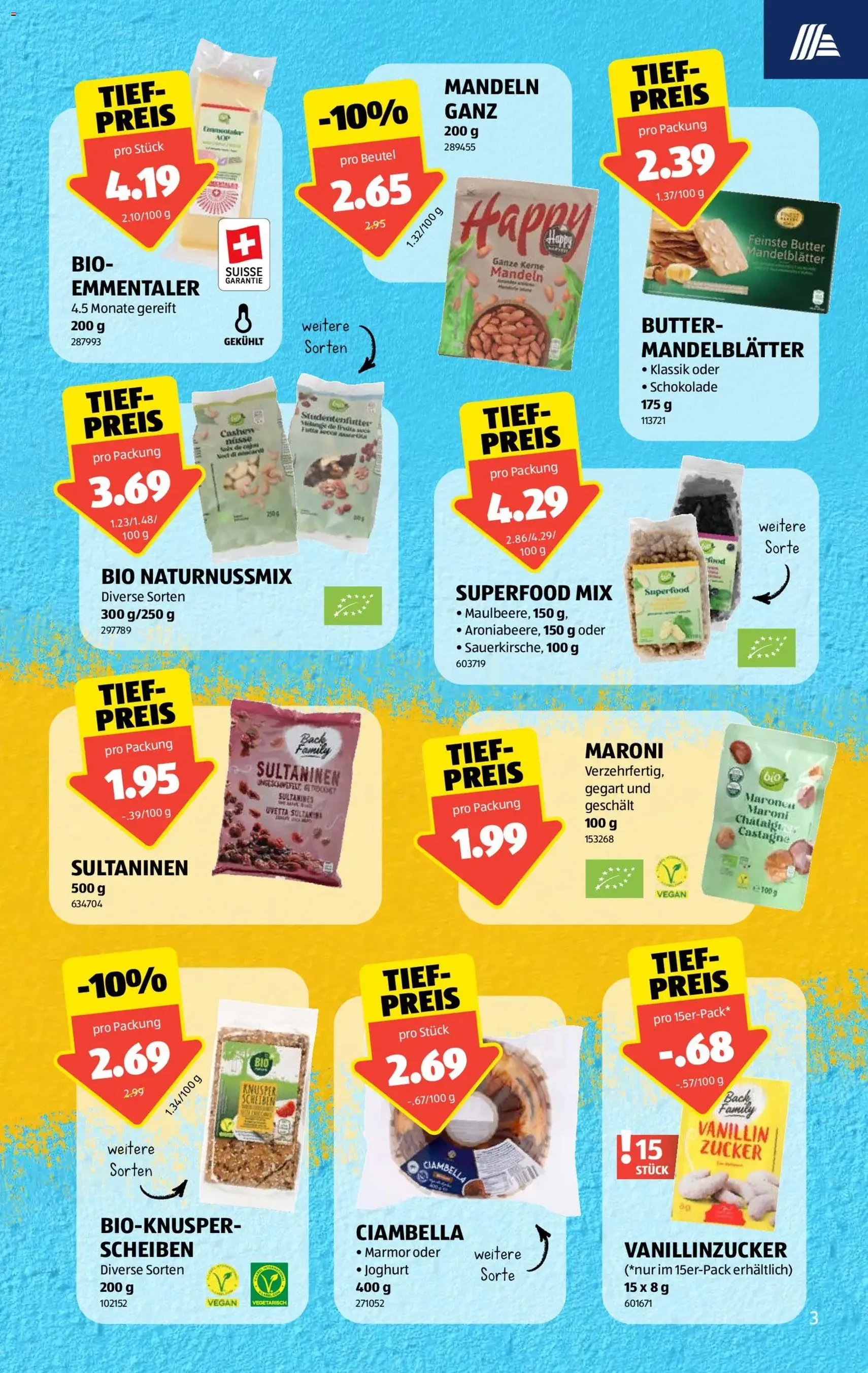 Aldi aktionen - Gültiger Prospekt ab 07.05.2026, Seite 3 von insgesamt 35