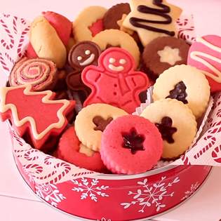 Recipe preview Homemade decorated Christmas cookies recipe