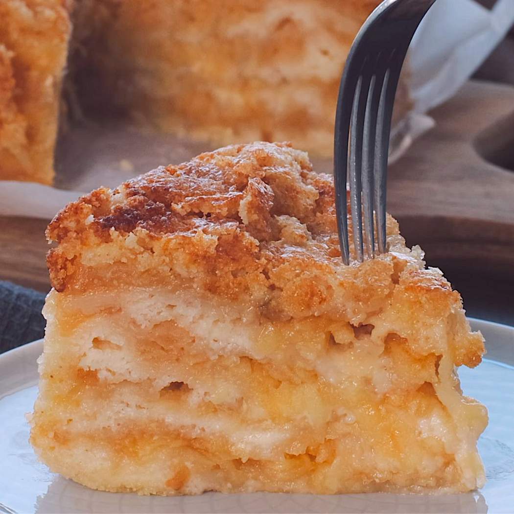 Torta di mele soffice