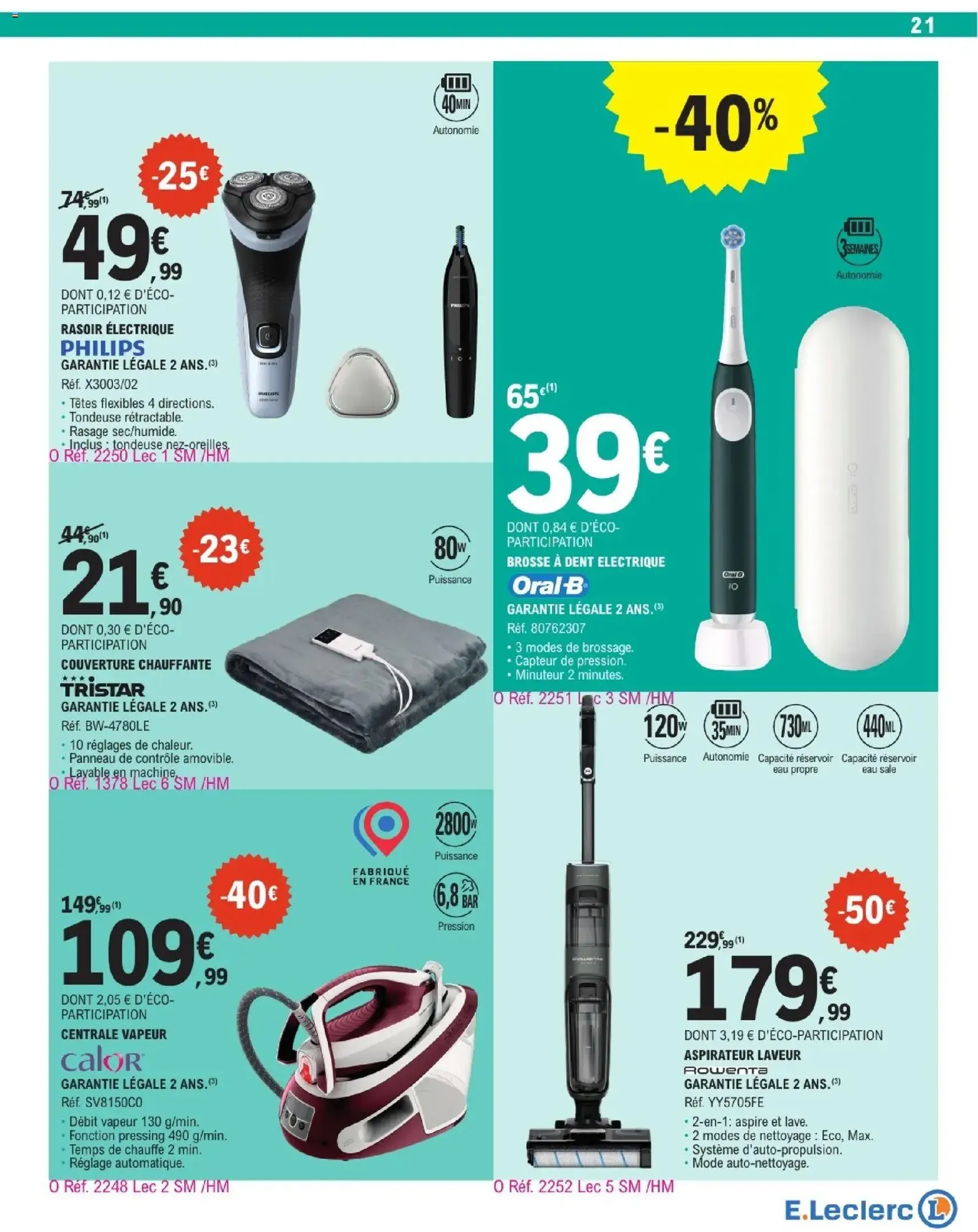E.Leclerc catalogue - brochure valable à partir du 20/10/2026, page 21 sur 63