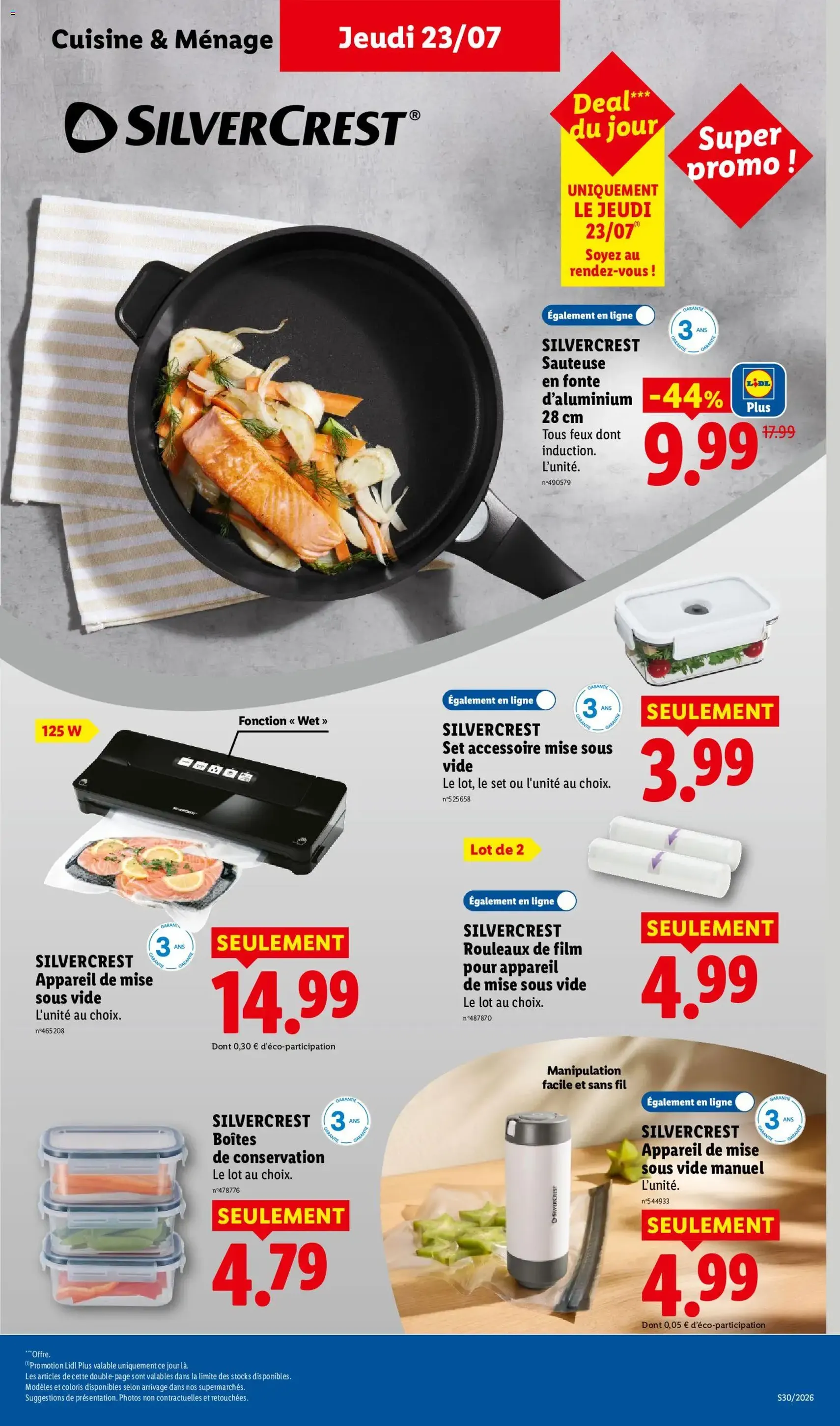LIDL catalogue - brochure valable à partir du 23/07/2026, page 41 sur 64