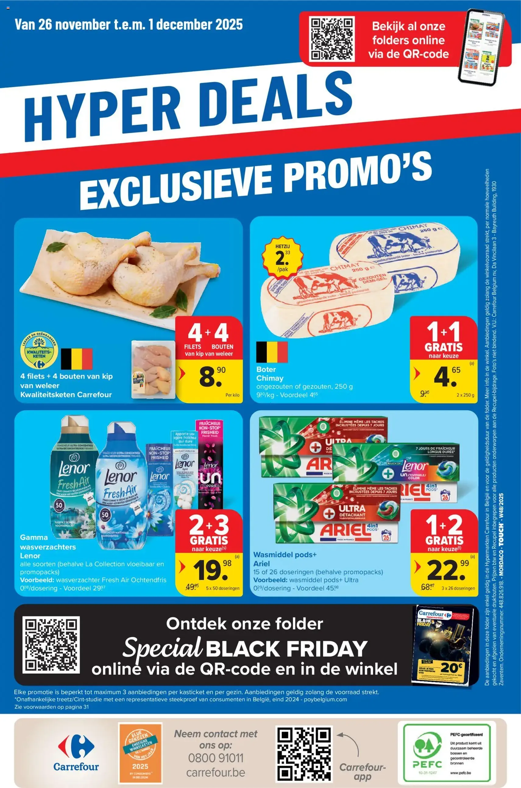 Carrefour folder week 48 - geldige folder vanaf 26/11/2025 pagina 32 van 32