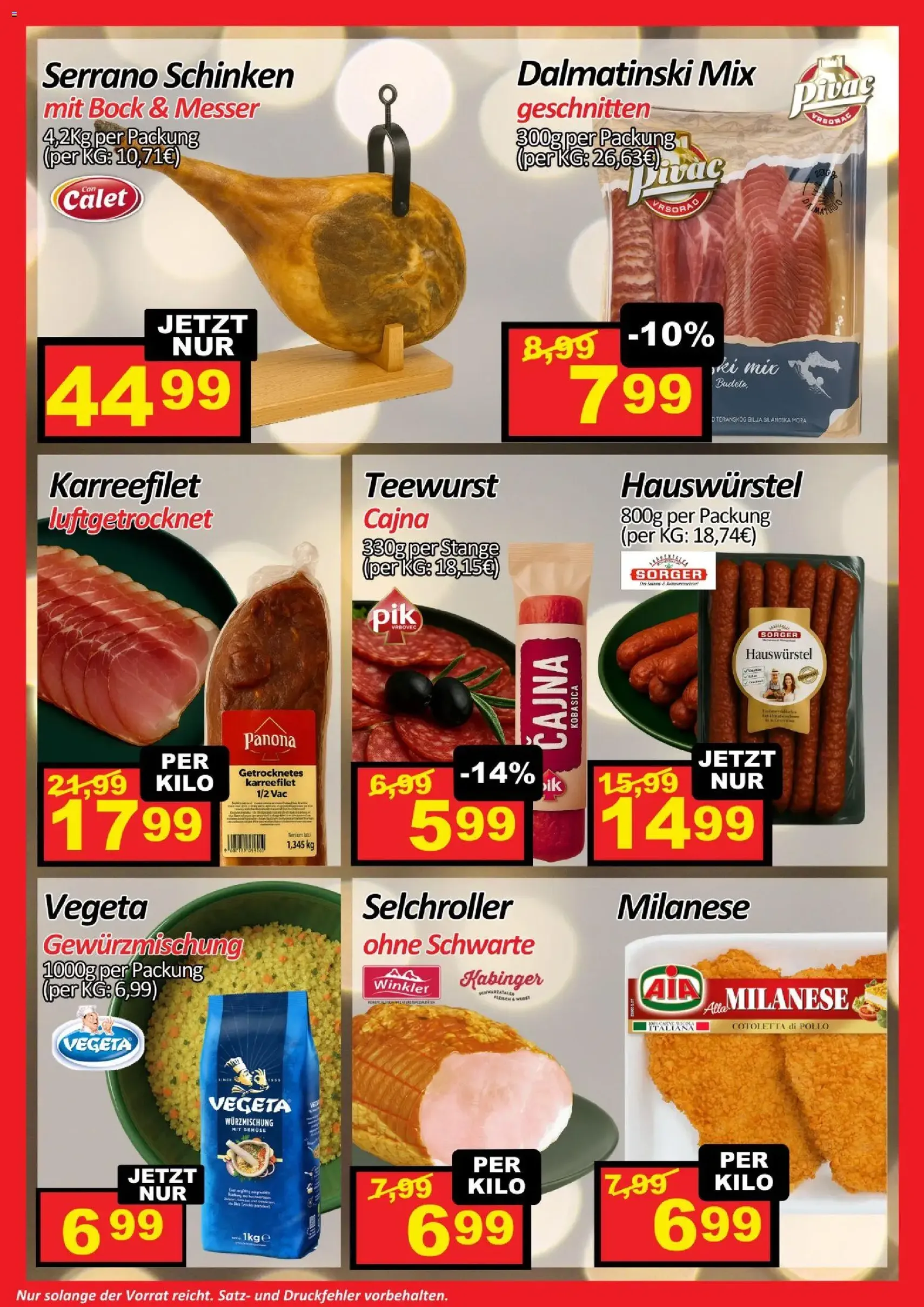 Wurstico Abholmarkt Flugblatt - Gültiger Prospekt ab 18.12.2025, Seite 2 von insgesamt 7