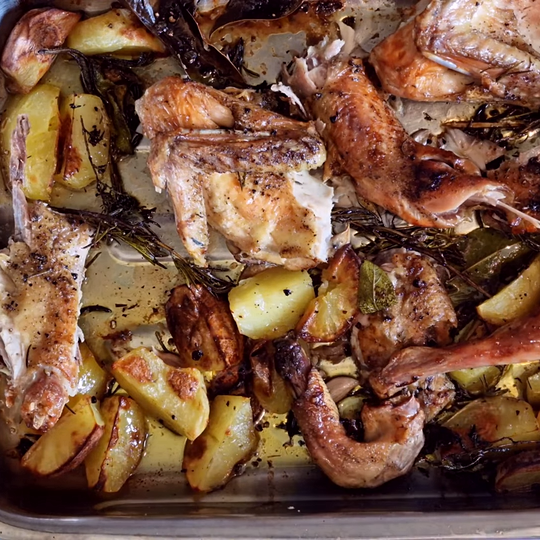 Anteprima ricetta Galletto al forno