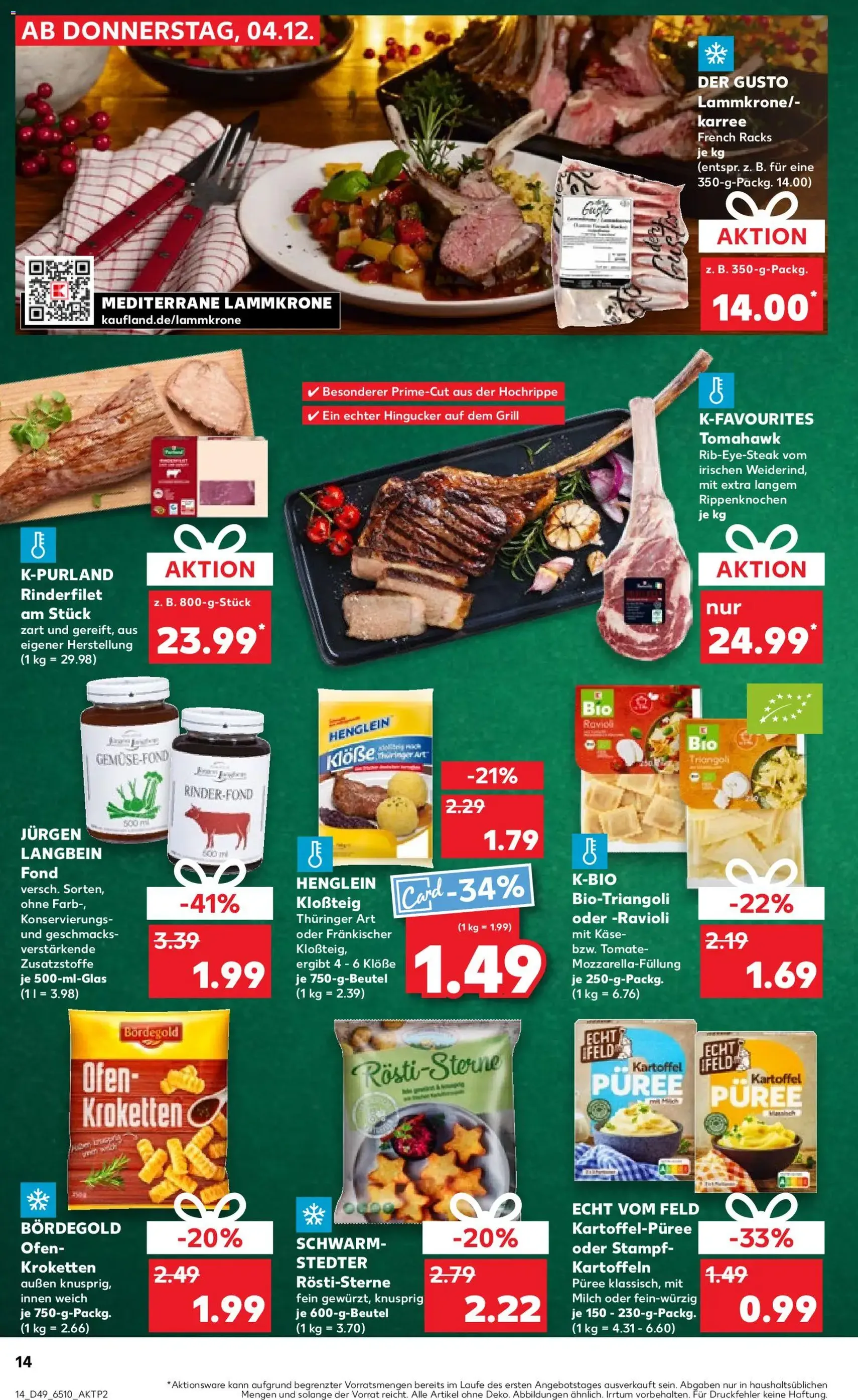 Kaufland DE - DE Folder Köln - geldige folder vanaf 04-12-2025 pagina 14 van 66