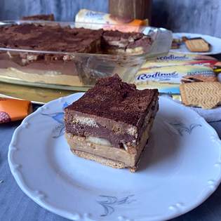 Recipe preview No-Bake Caramel Chocolate Cake