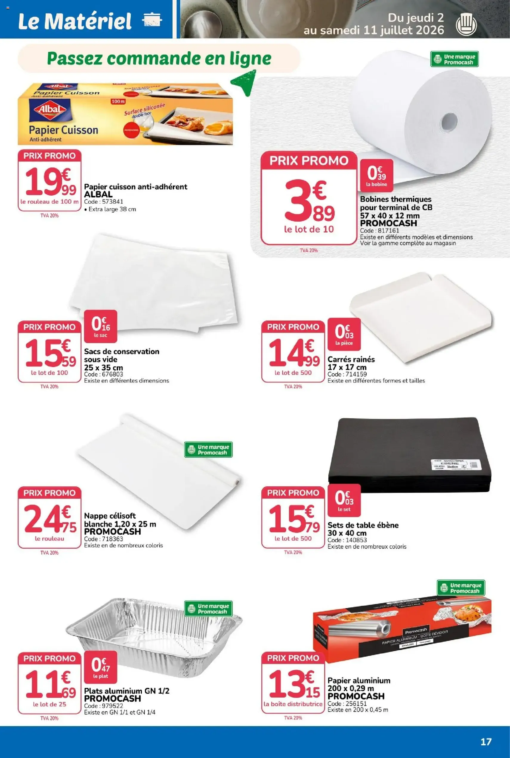 Promocash catalogue - brochure valable à partir du 02/07/2026, page 17 sur 24