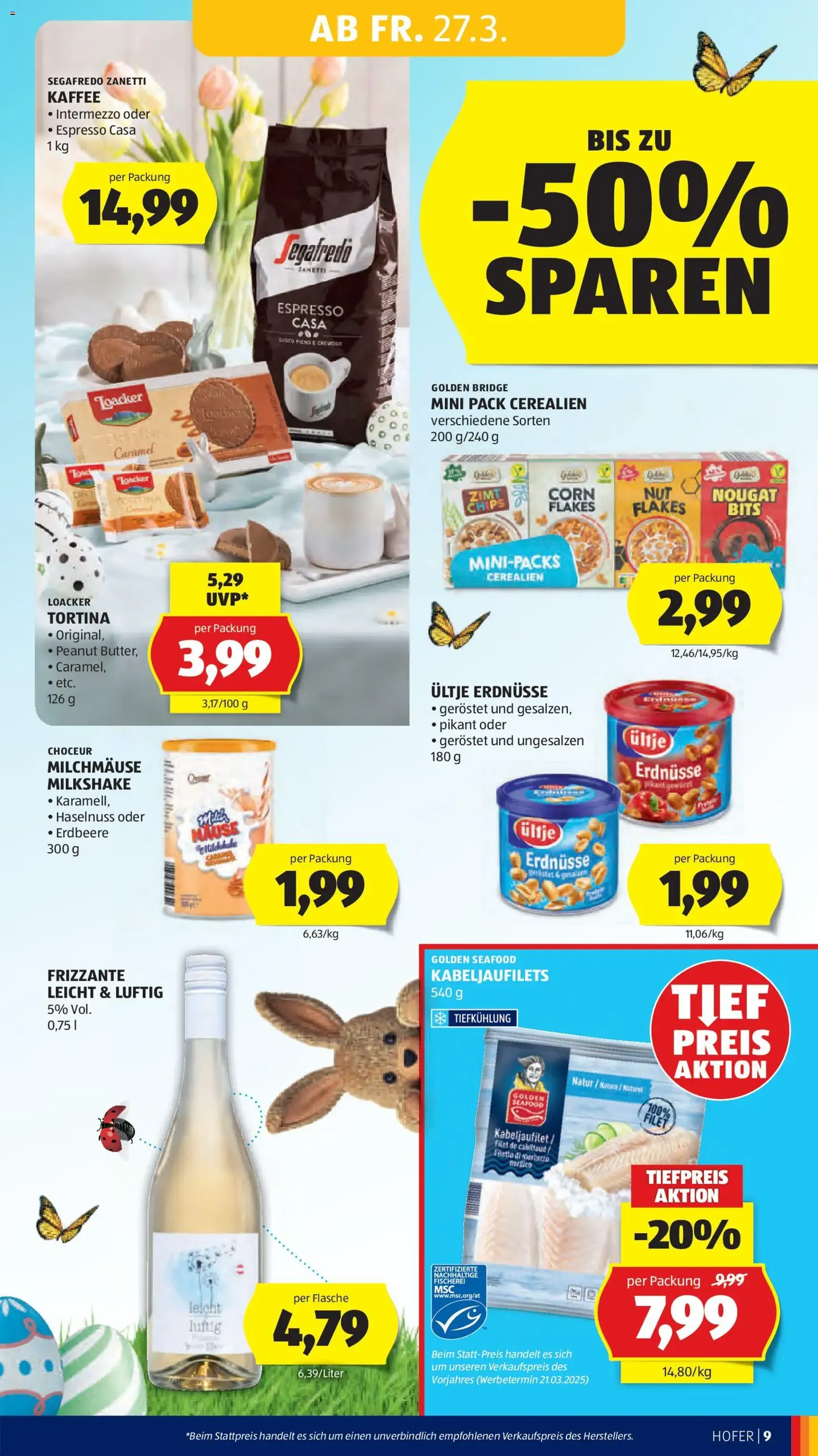 Hofer Flugblatt - Gültiger Prospekt ab 27.03.2026, Seite 13 von insgesamt 46