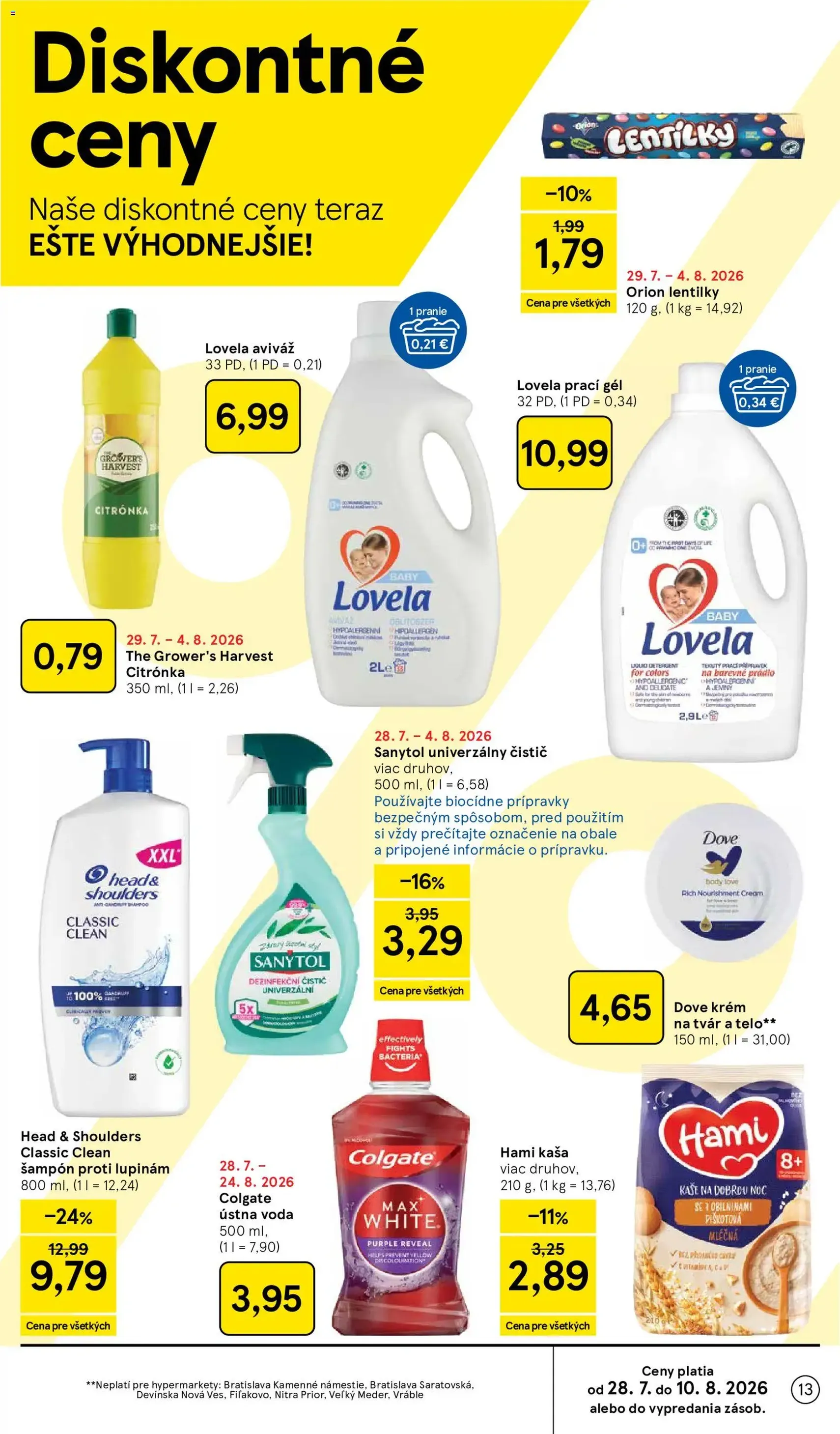 Tesco Hypermarket - leták - platný leták od 29.07.2026 strana 13 z 53