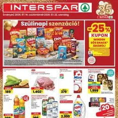 Interspar akciós újság - szórólap előnézete érvényes 2026.07.16. -tól