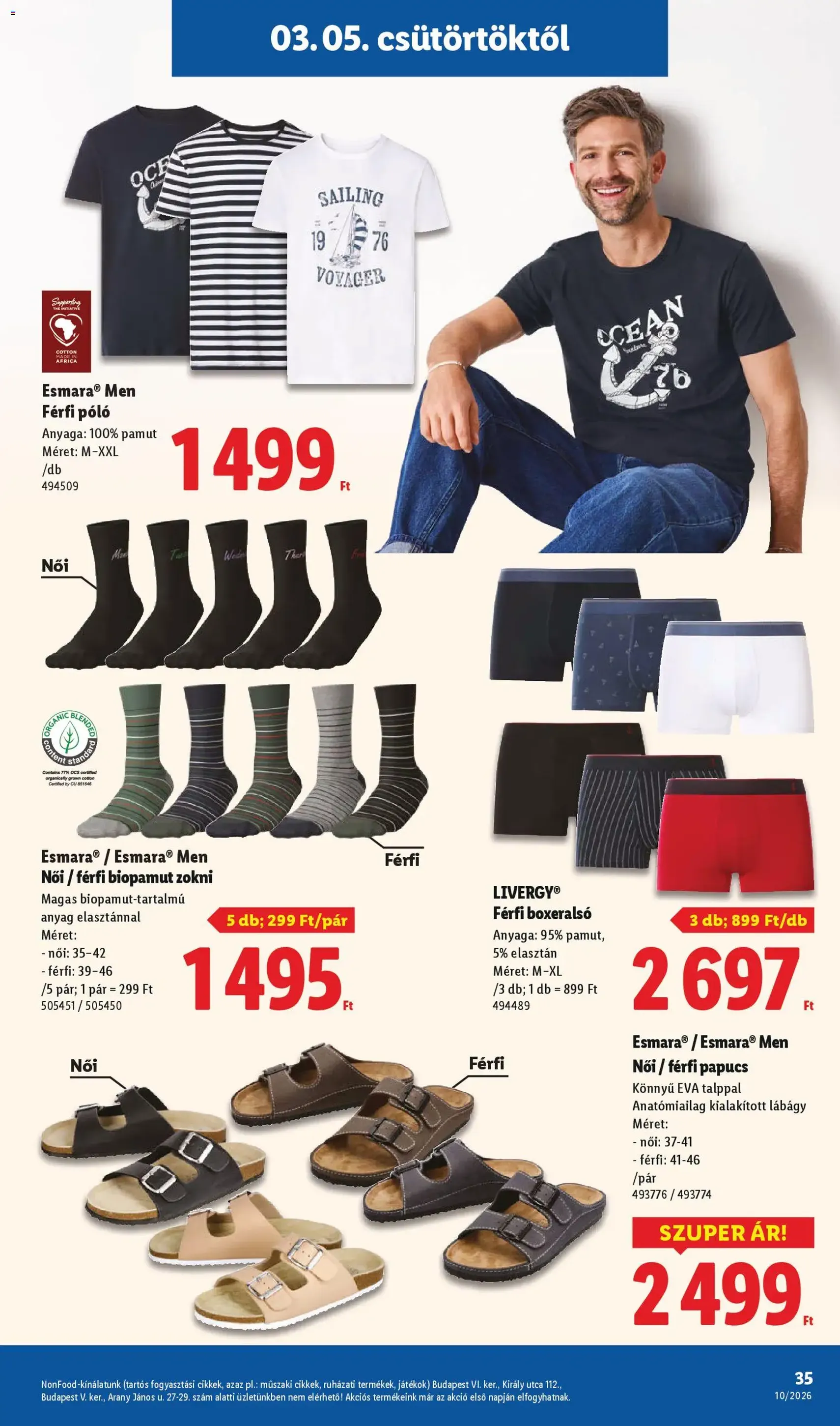 Lidl akciós újság - 2026.03.05. érvényes szórólap 35 oldal 64 oldalból