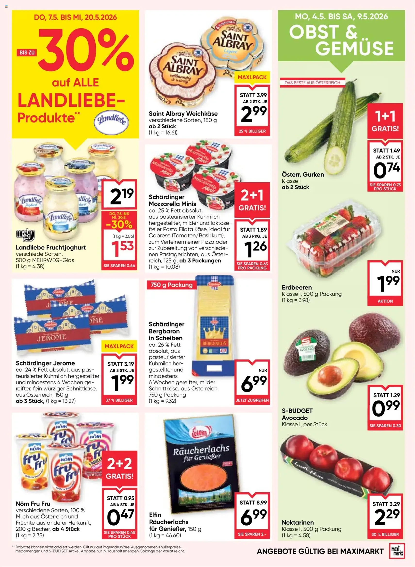Maximarkt Flugblatt - Gültiger Prospekt ab 07.05.2026, Seite 9 von insgesamt 24