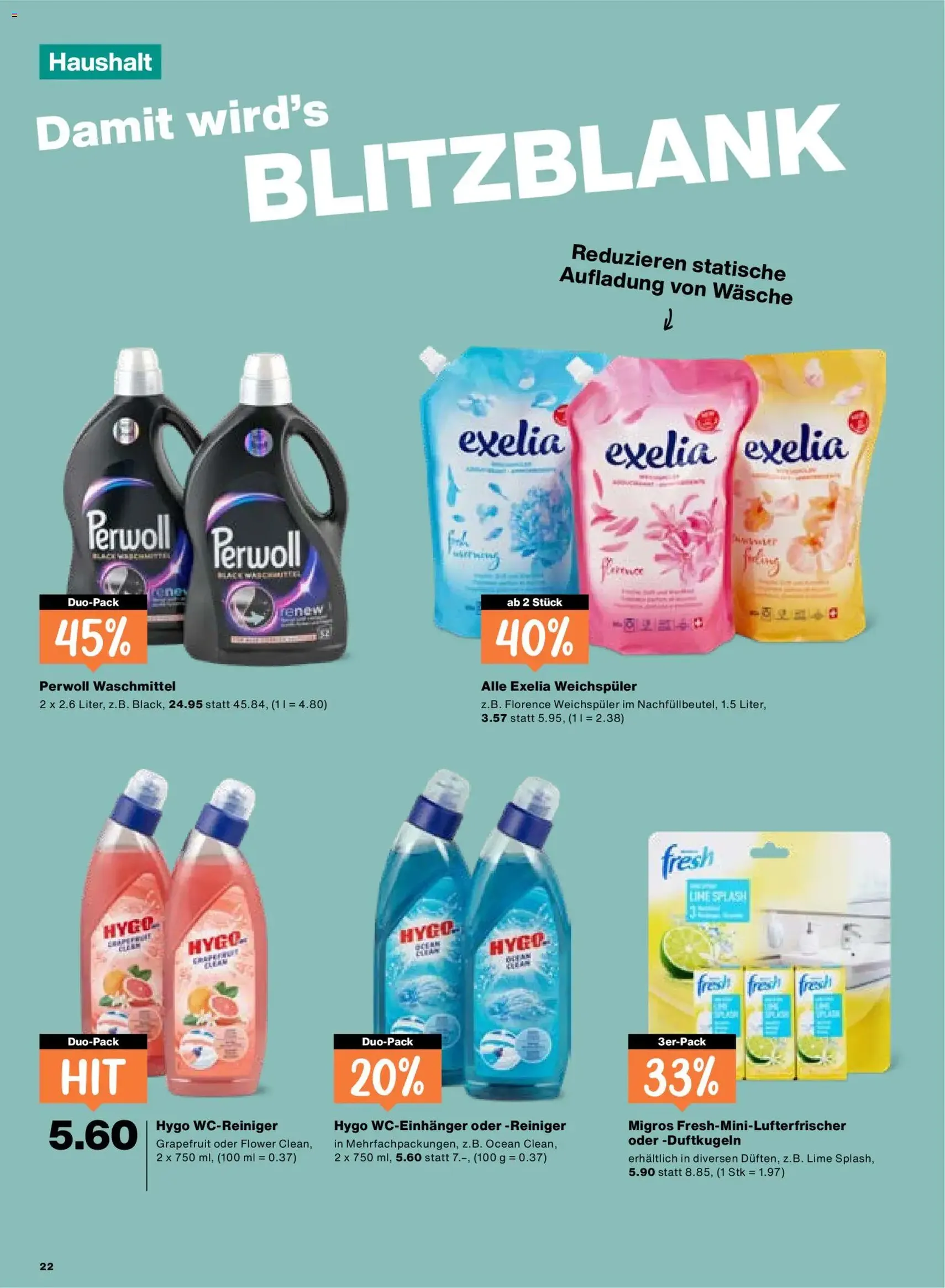 Migros aktionen - Gültiger Prospekt ab 08.10.2026, Seite 22 von insgesamt 24