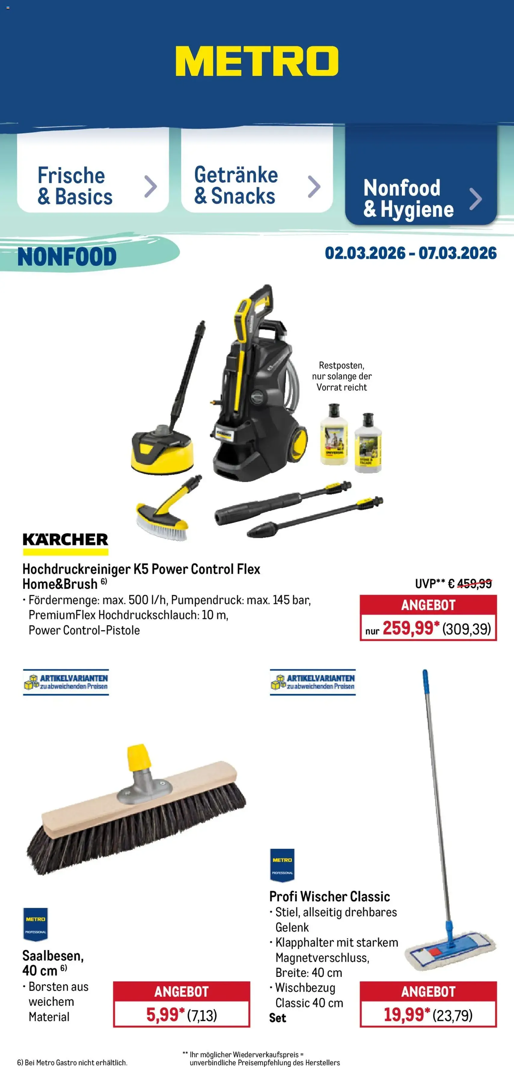 Metro Prospekt - Gültiger Prospekt ab 02.03.2026, Seite 52 von insgesamt 54