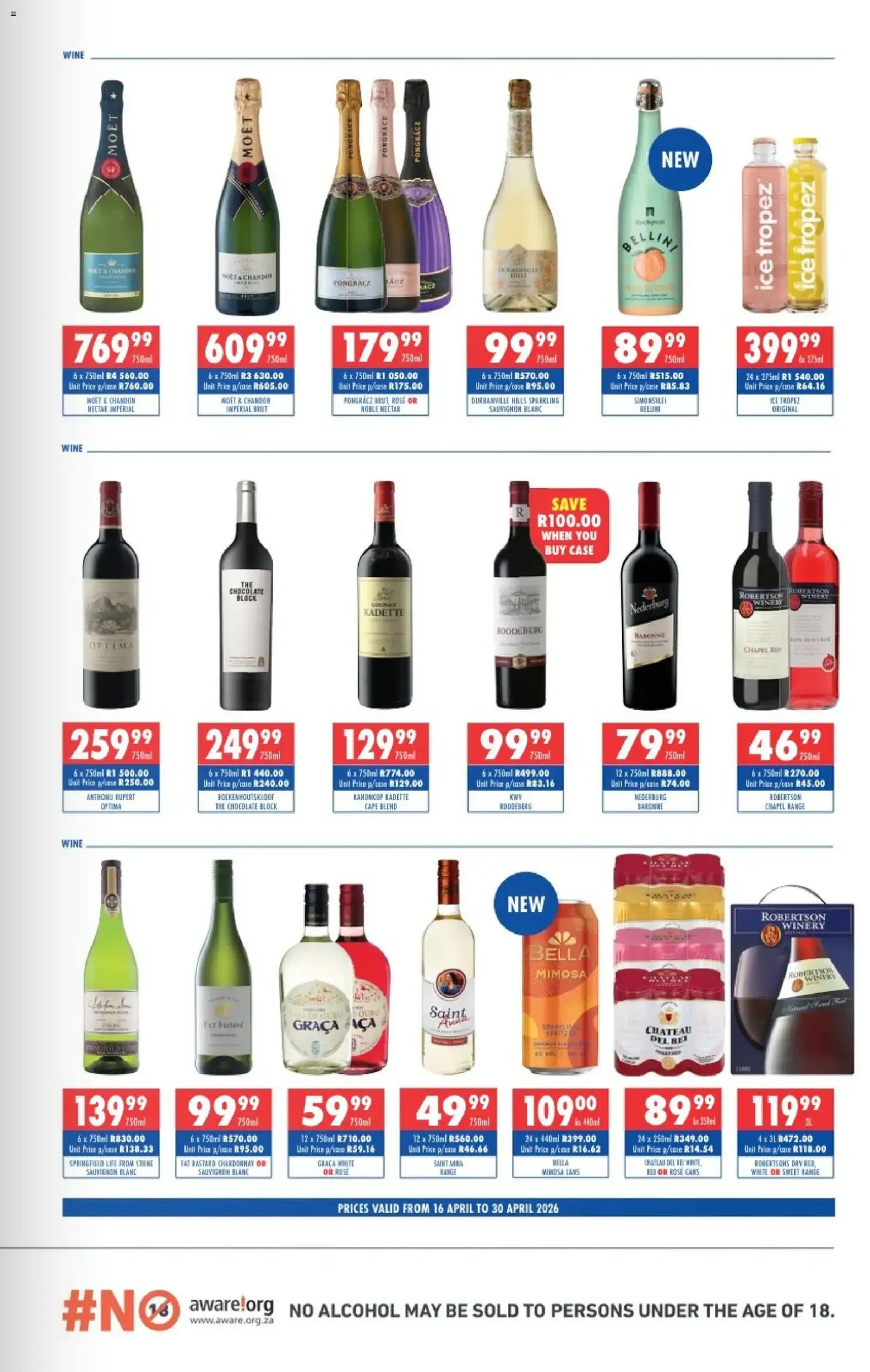Ultra Liquors Specials - valid flyer from 16/04/2026, page 4 of 4
