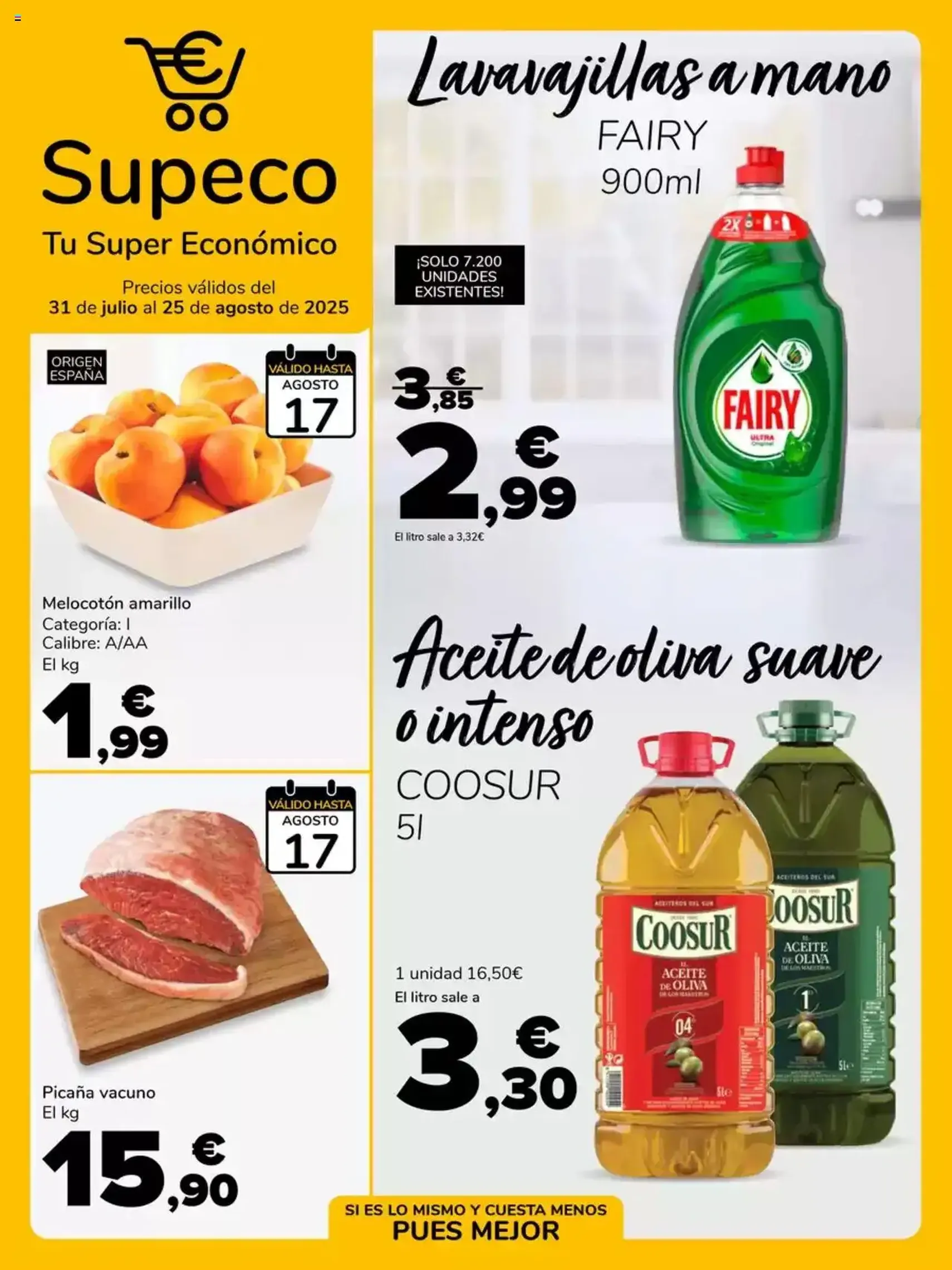 Supeco folleto - folleto válido desde 31/07/2025 página 1 de 8