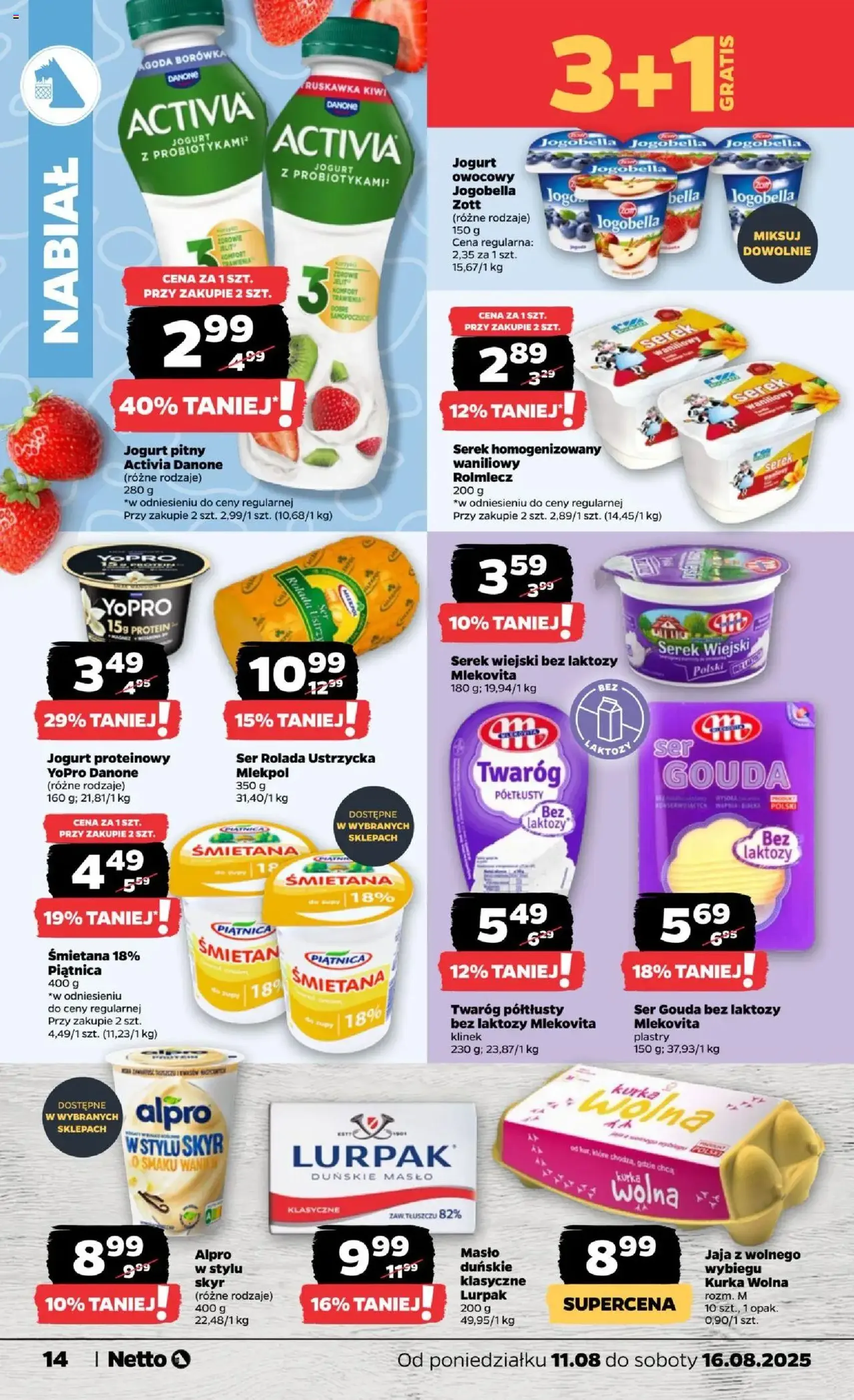 Netto gazetka - Spożywcza - ważny gazetka od 11.08.2025 strona 14 z 29 Netto gazetka - Spożywcza - ważny gazetka od 11.08.2025 strona 14 z 29