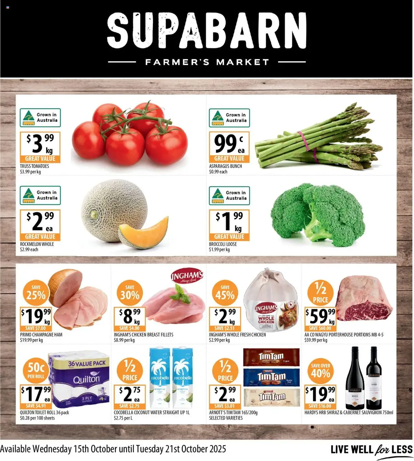 Supabarn Catalogue - valid flyer from 15/10/2025, page 1 of 12