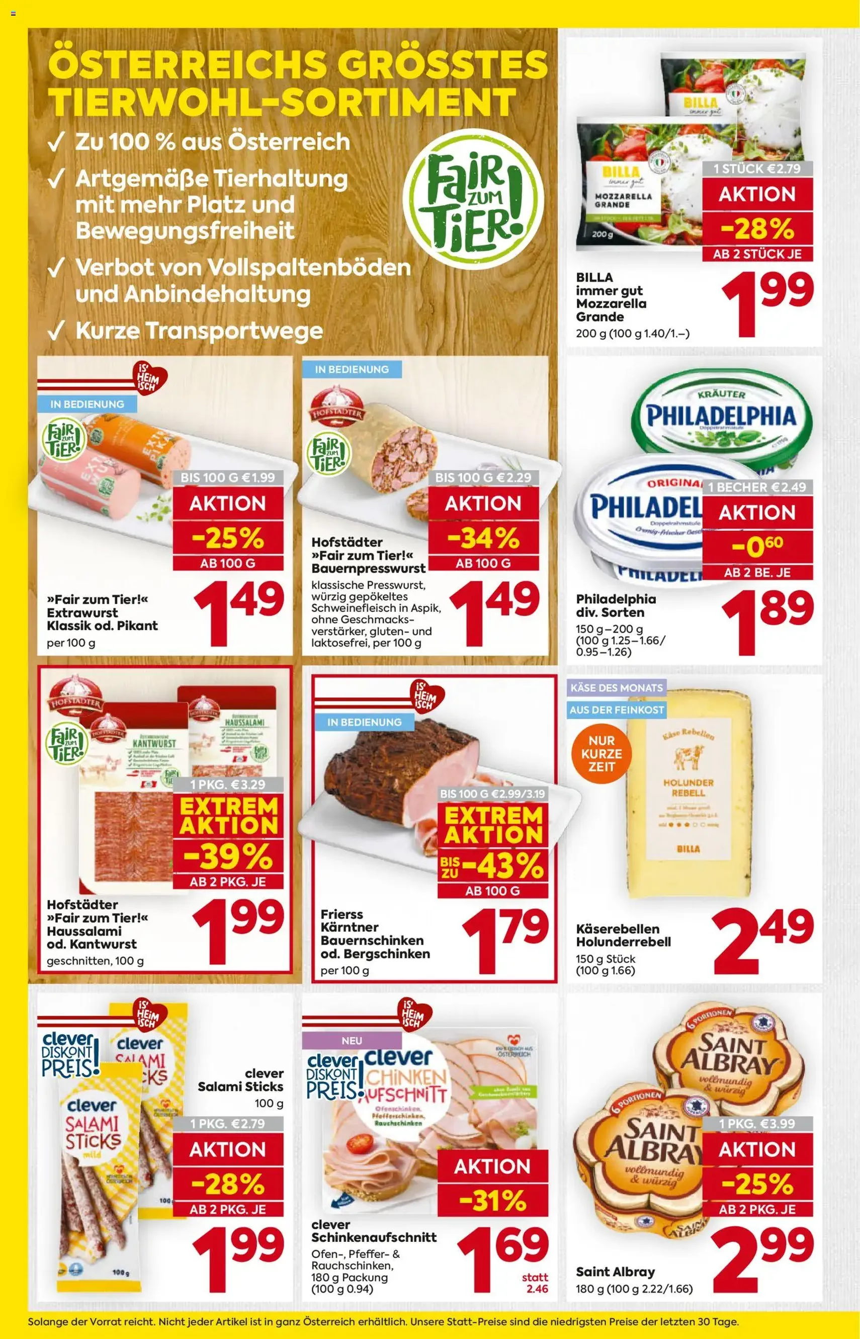 Billa - Flugblatt - Gültiger Prospekt ab 23.04.2026, Seite 8 von insgesamt 16