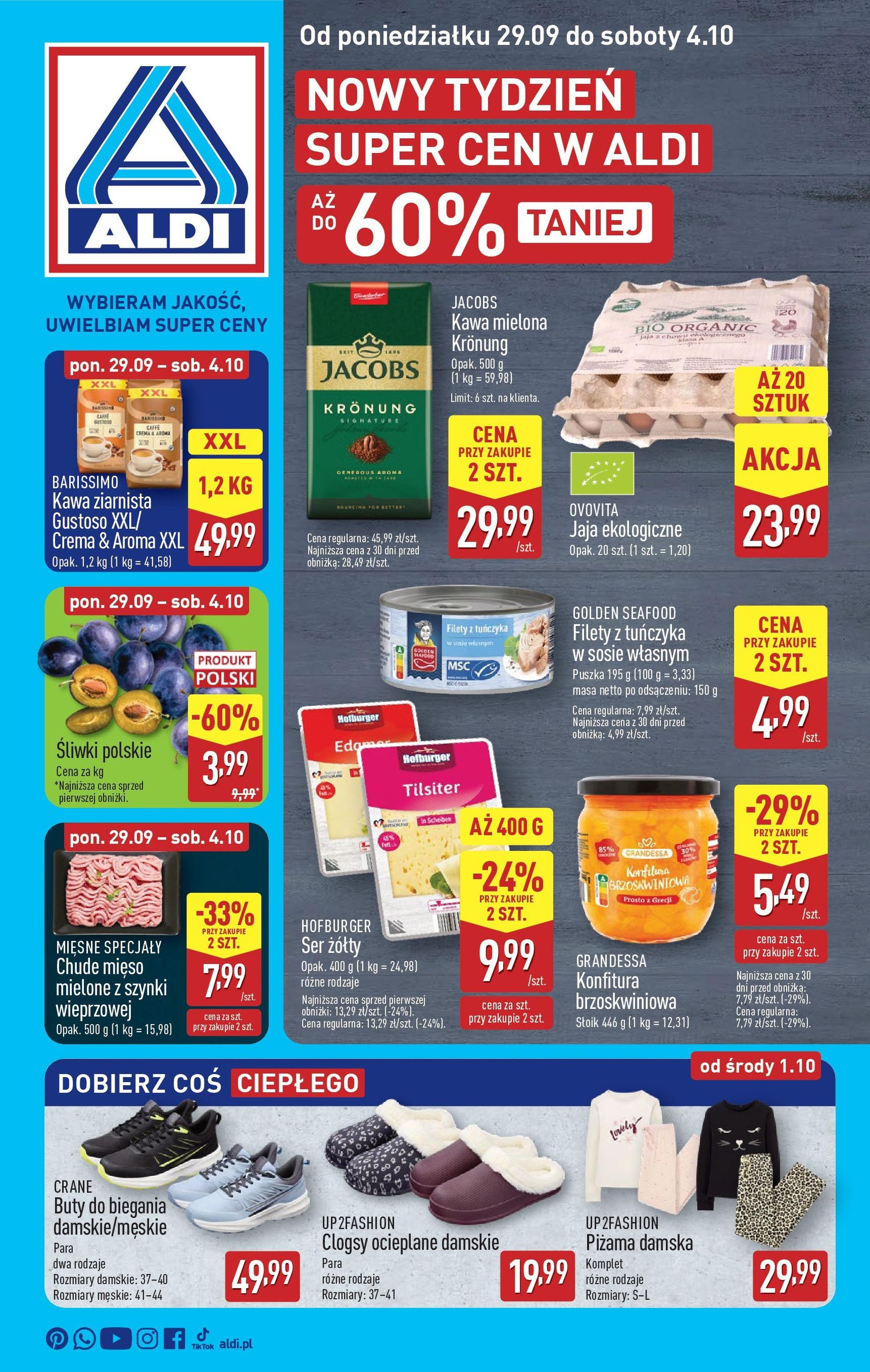 Aldi Gazetka - ważny gazetka od 29.09.2025 strona 1 z 41