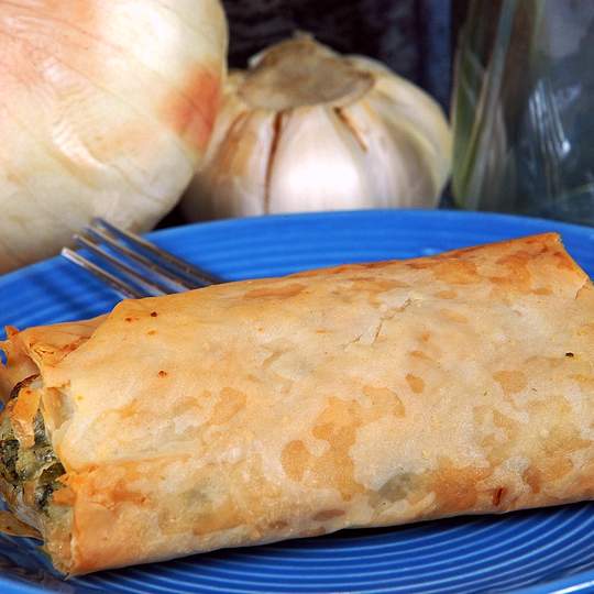 Anteprima ricetta Torta greca perfetta di spinaci e feta Spanakopita