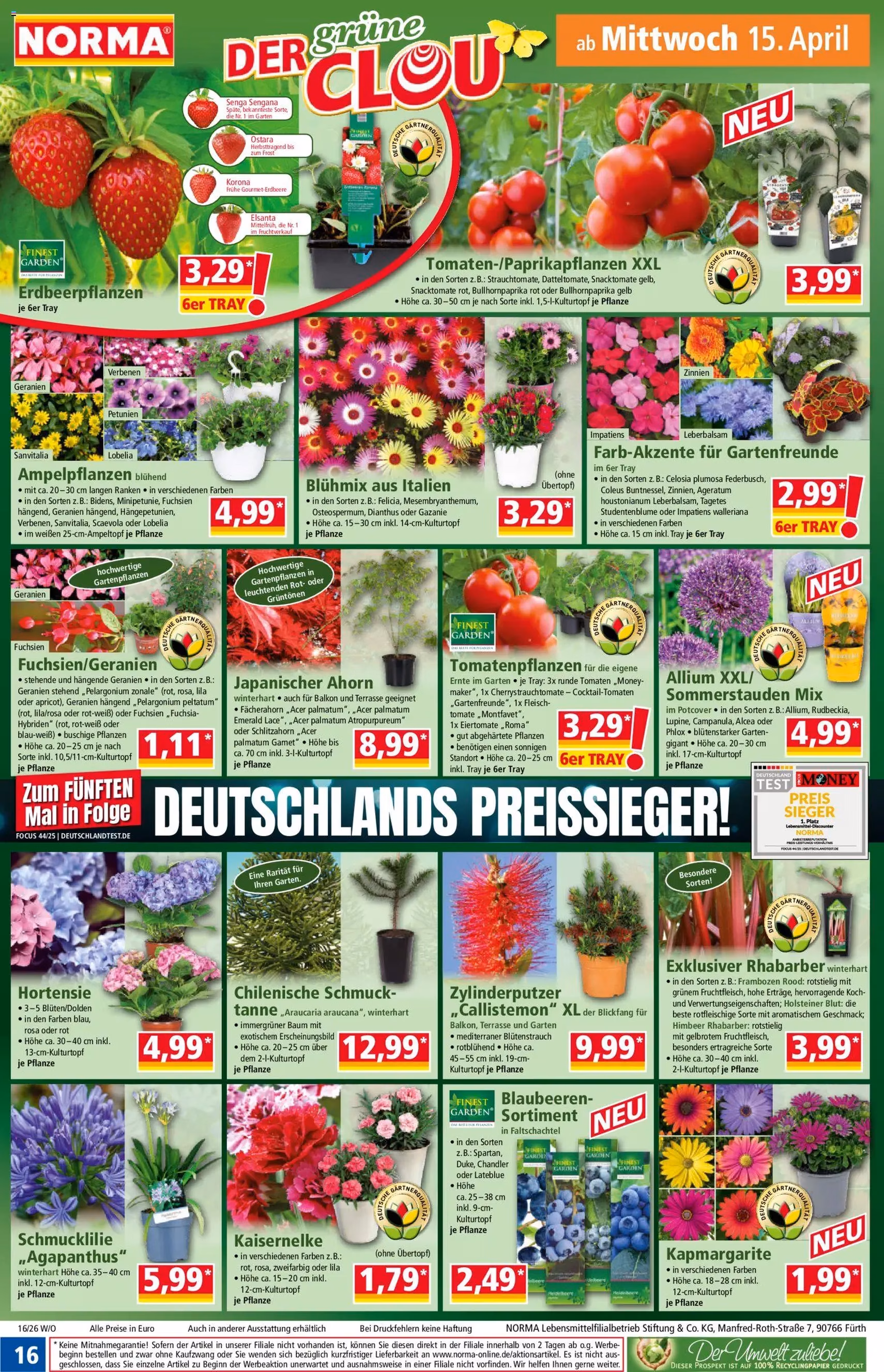 Norma Prospekt - Gültiger Prospekt ab 13.04.2026, Seite 16 von insgesamt 21