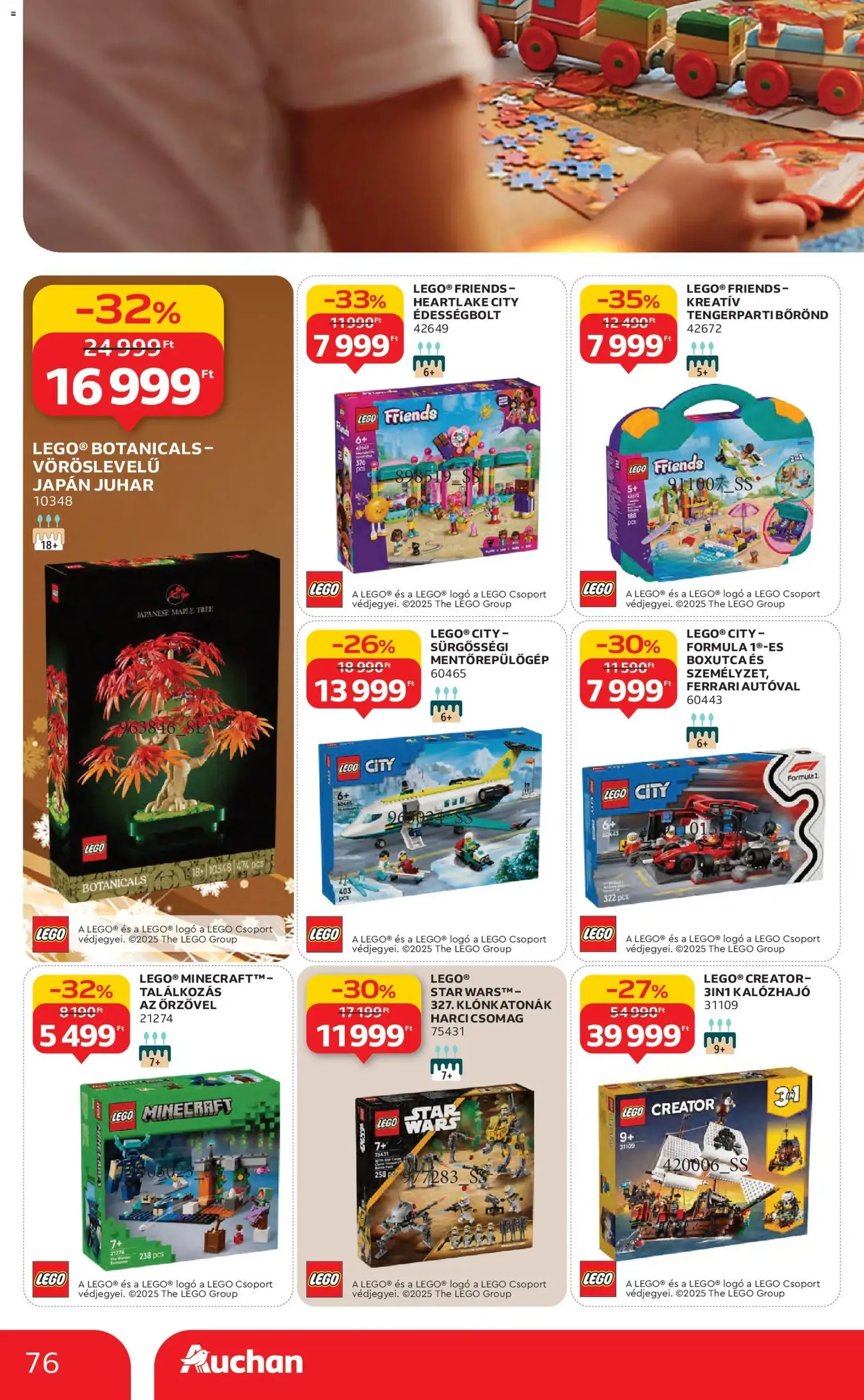 Auchan Akciós újság - 2025.11.27. érvényes szórólap 76 oldal 82 oldalból