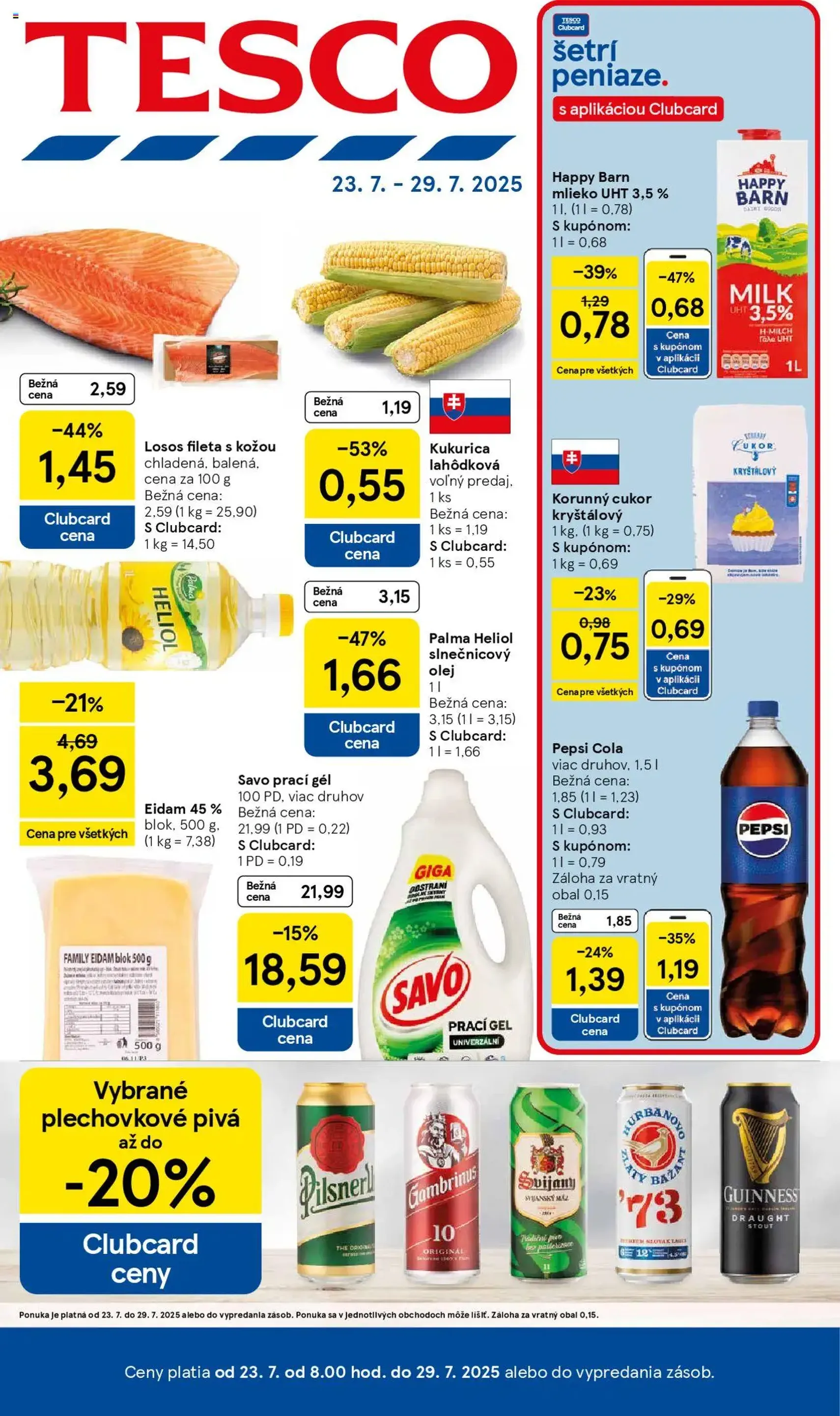 Tesco Hypermarket - leták - platný leták od 23.07.2025 strana 1 z 37 Tesco Hypermarket - leták - platný leták od 23.07.2025 strana 1 z 37