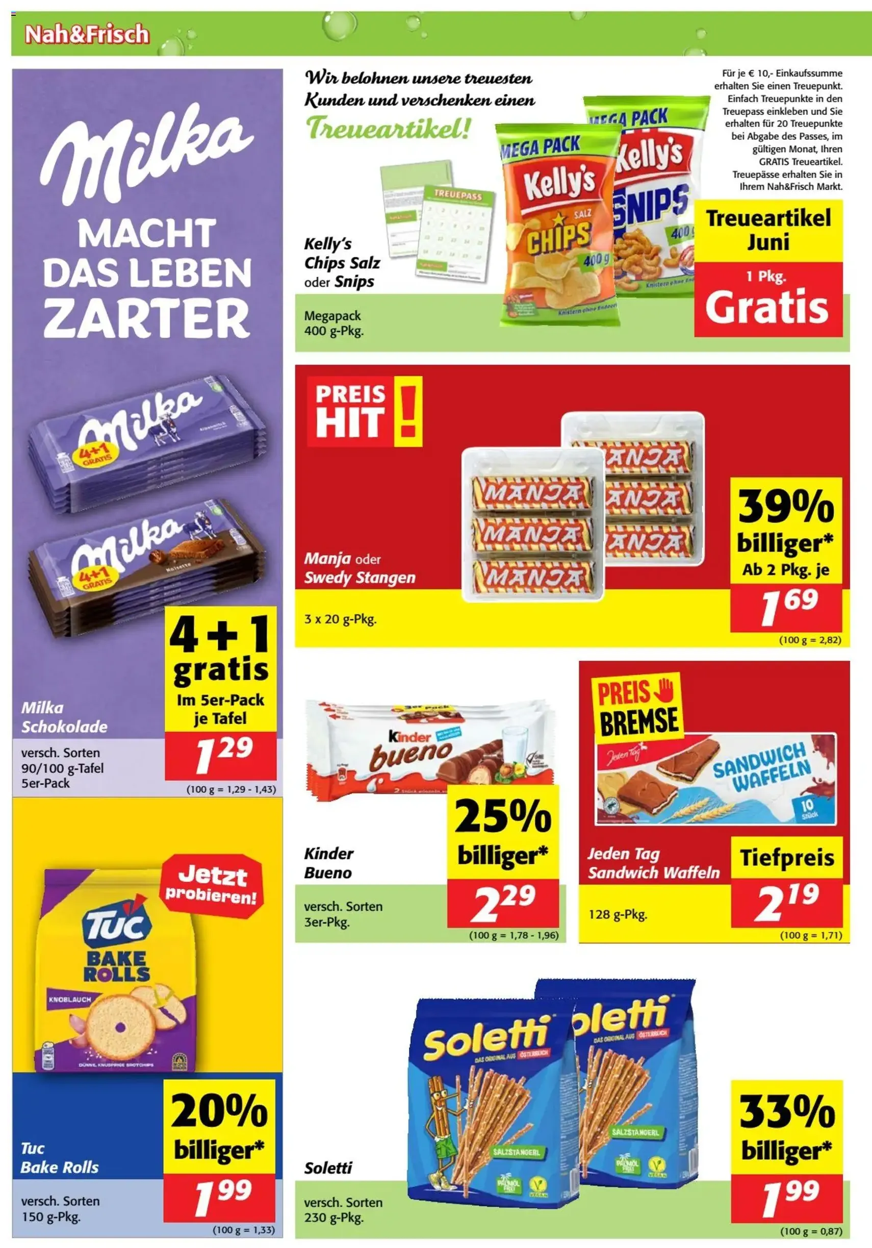 Nah und Frisch Flugblatt - Gültiger Prospekt ab 27.05.2026, Seite 6 von insgesamt 8