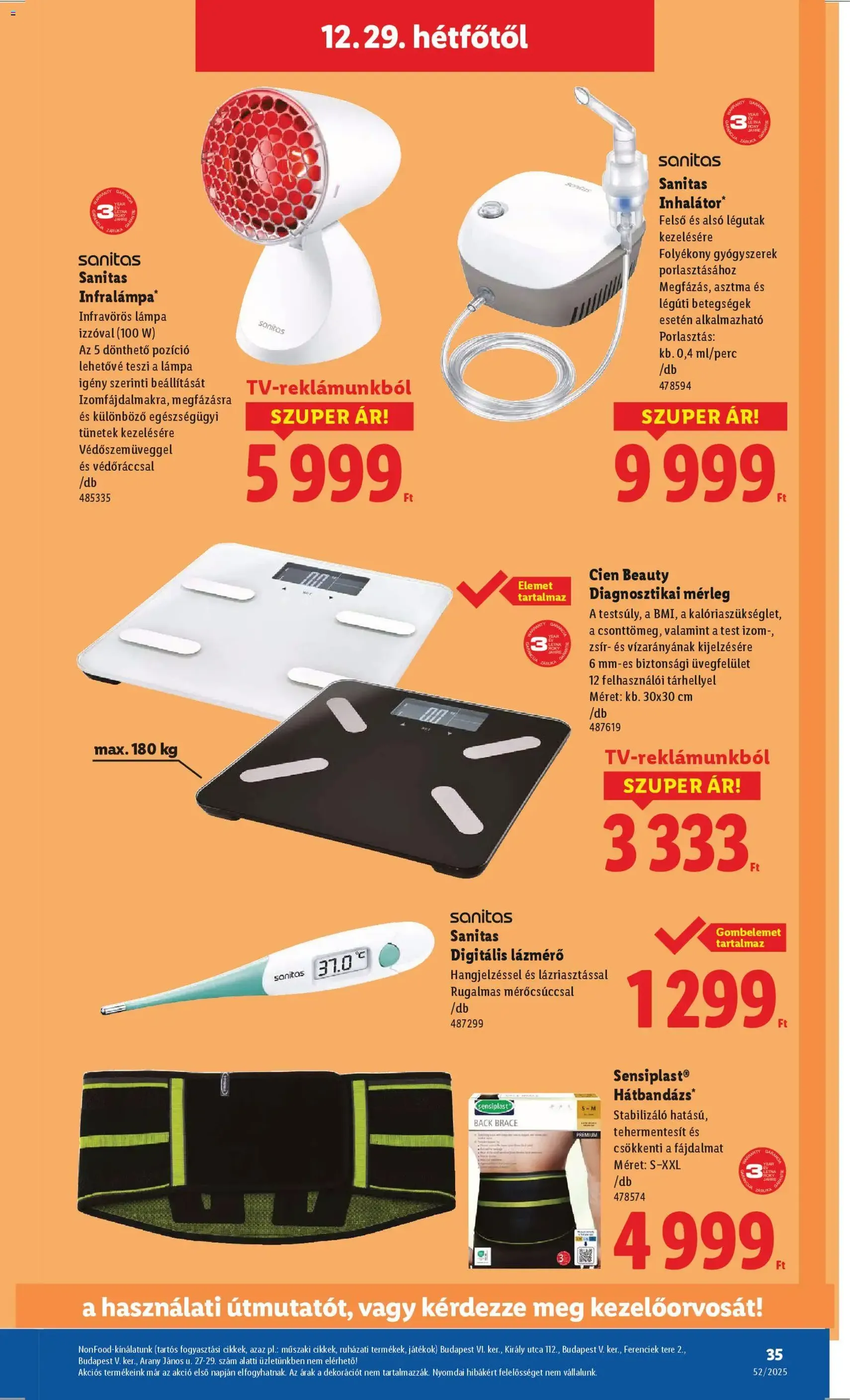 Lidl Akciós újság - 2025.12.27. érvényes szórólap 35 oldal 48 oldalból