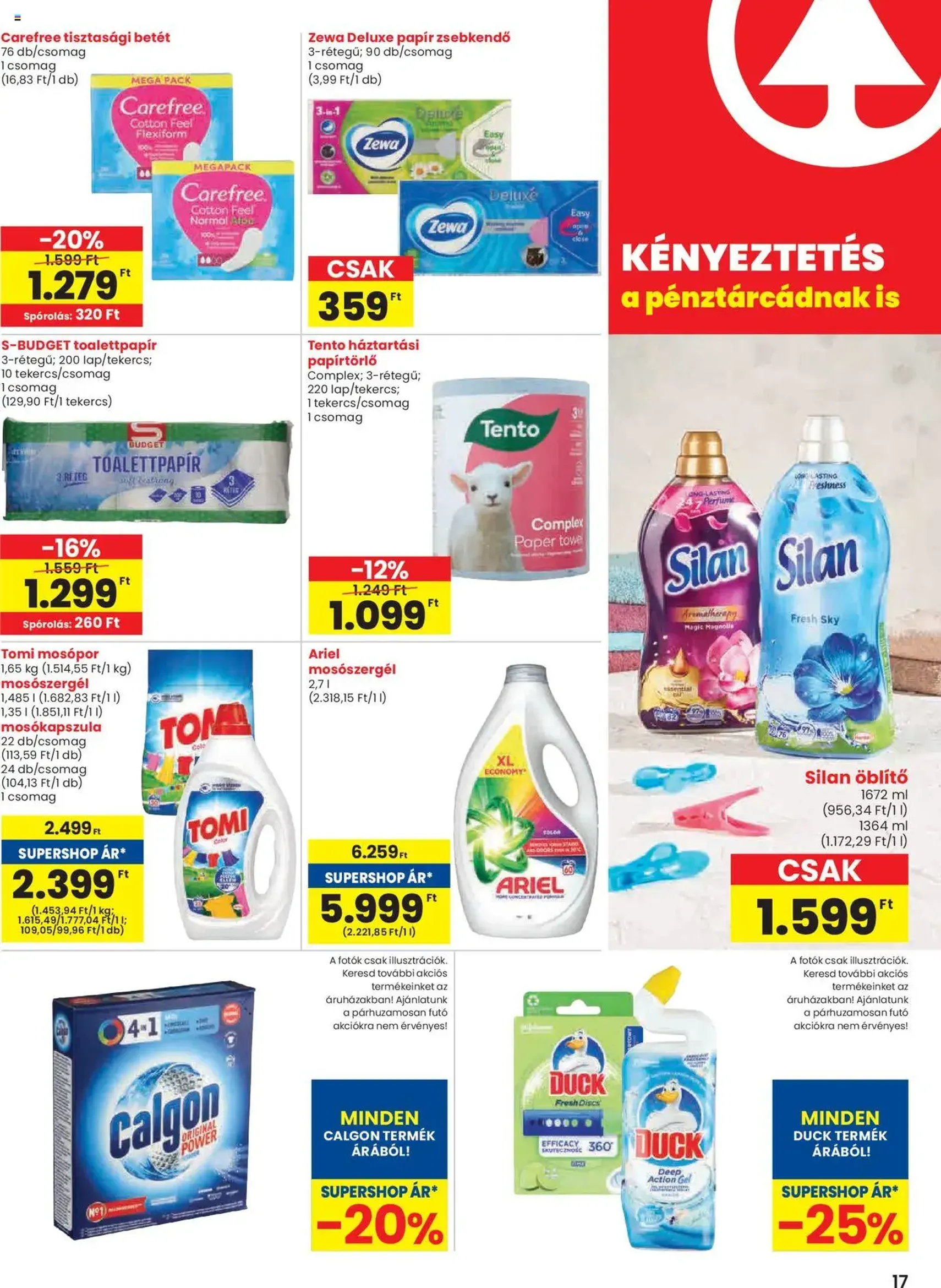 Spar Akciós újság - 2025.08.28. érvényes szórólap 17 oldal 20 oldalból Spar Akciós újság - 2025.08.28. érvényes szórólap 17 oldal 20 oldalból